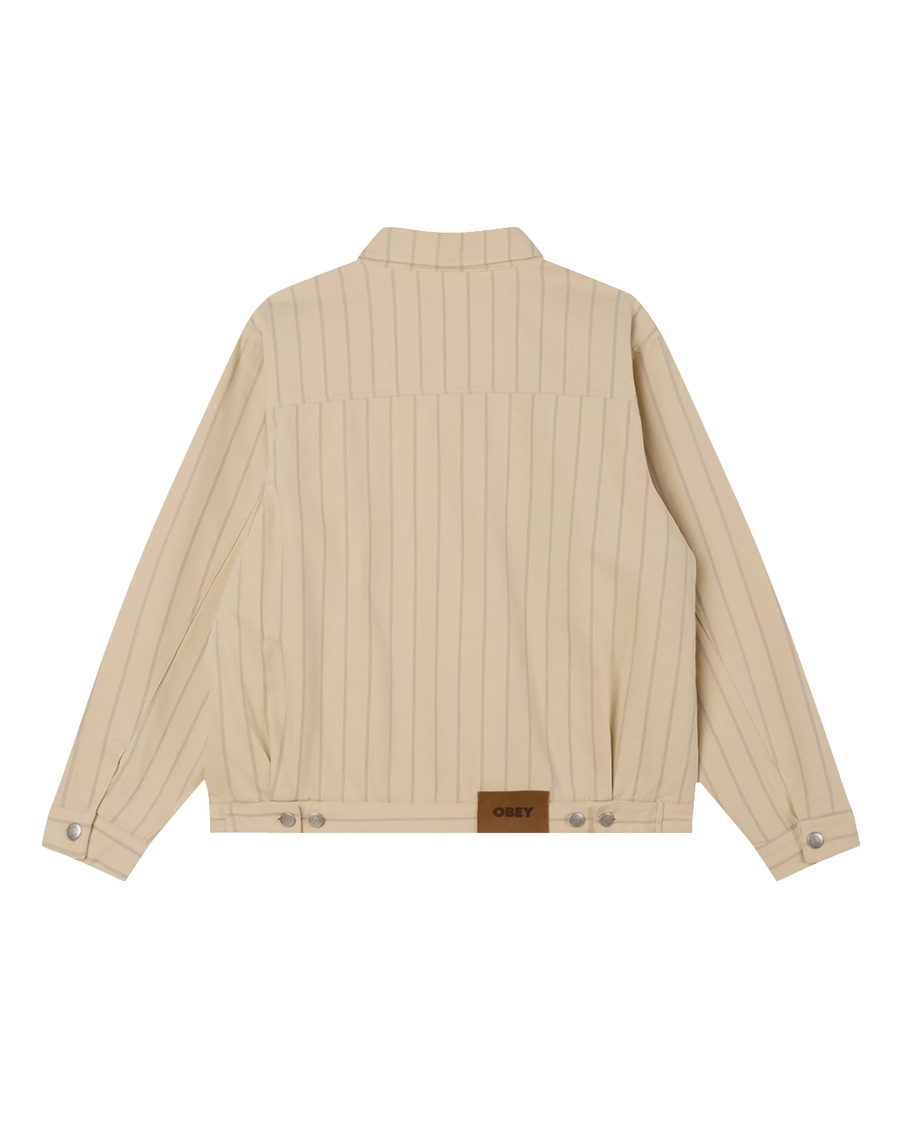 STRIPE ZIP JACKET sold by Obey product image thumbnail 2