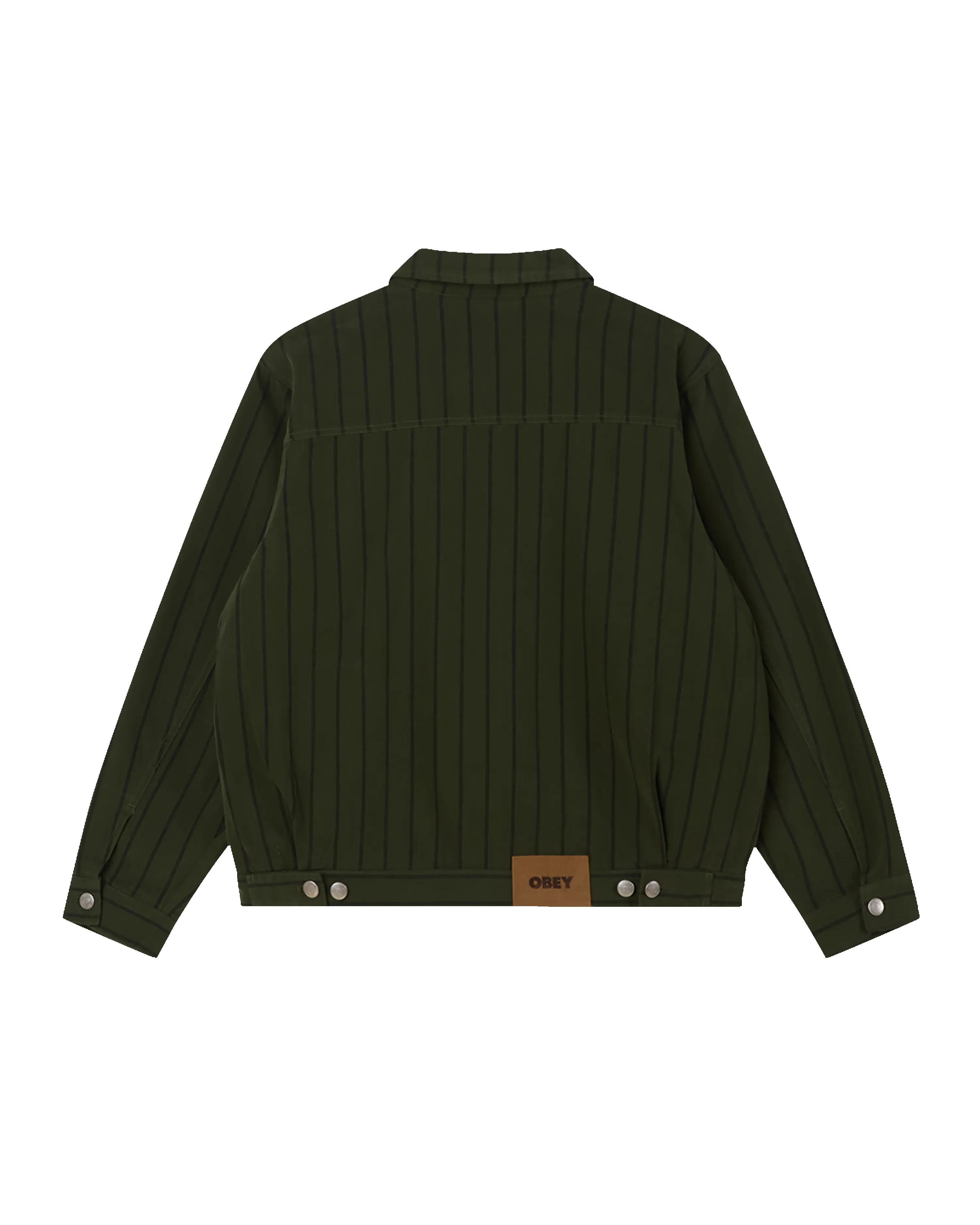 STRIPE ZIP JACKET sold by Obey product image thumbnail 2