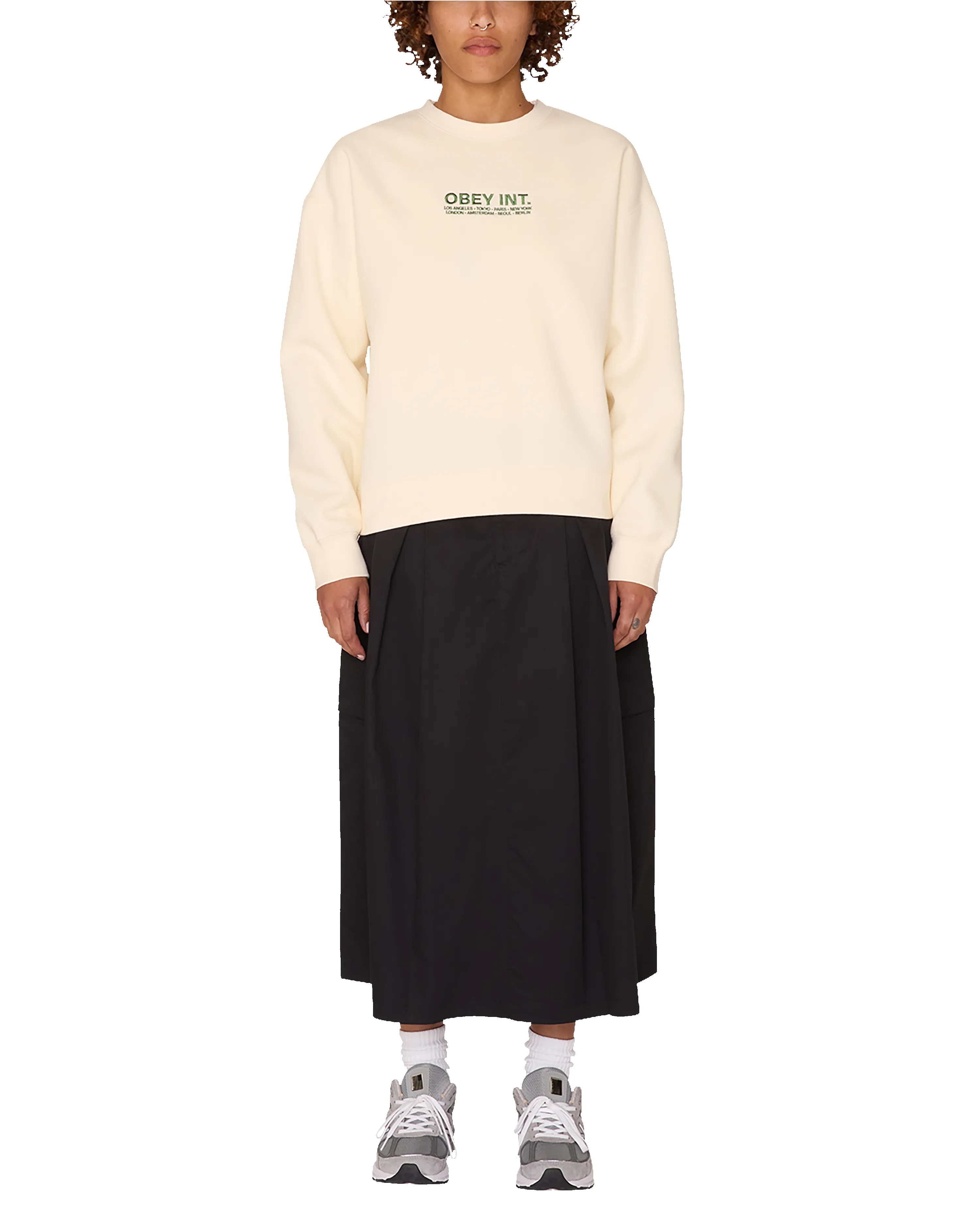 INT CREWNECK sold by Obey product image thumbnail 4