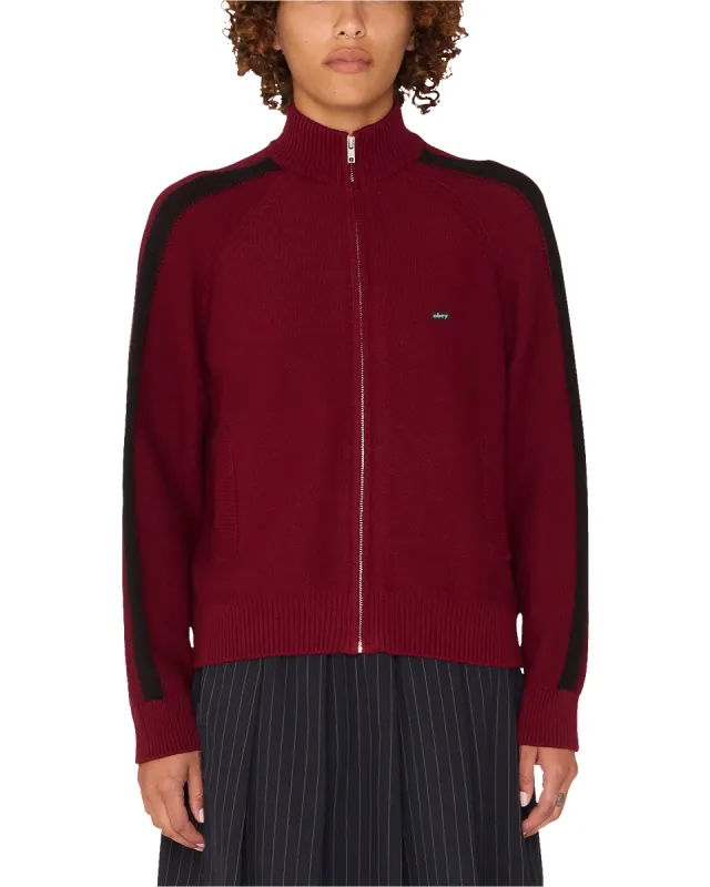FRANKIE TRACK SWEATER sold by Obey