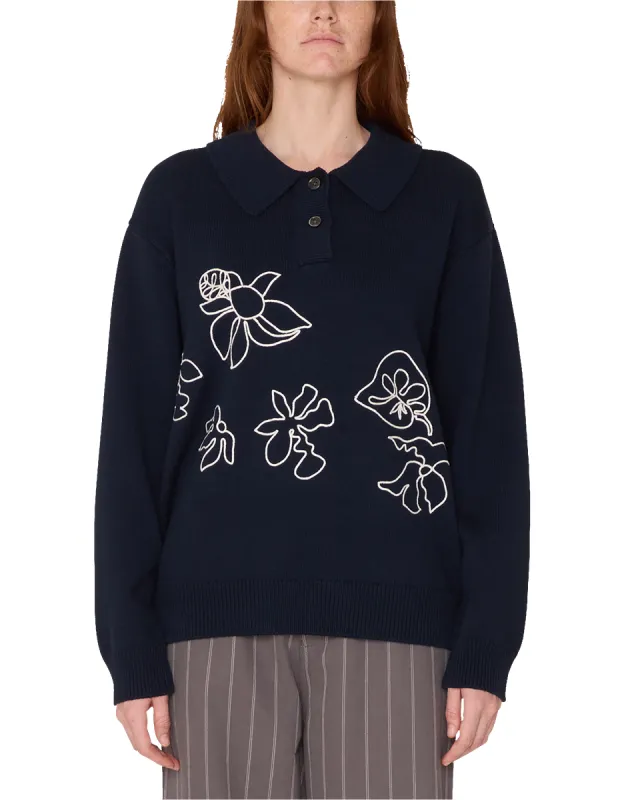BLOOM POLO SWEATER sold by Obey
