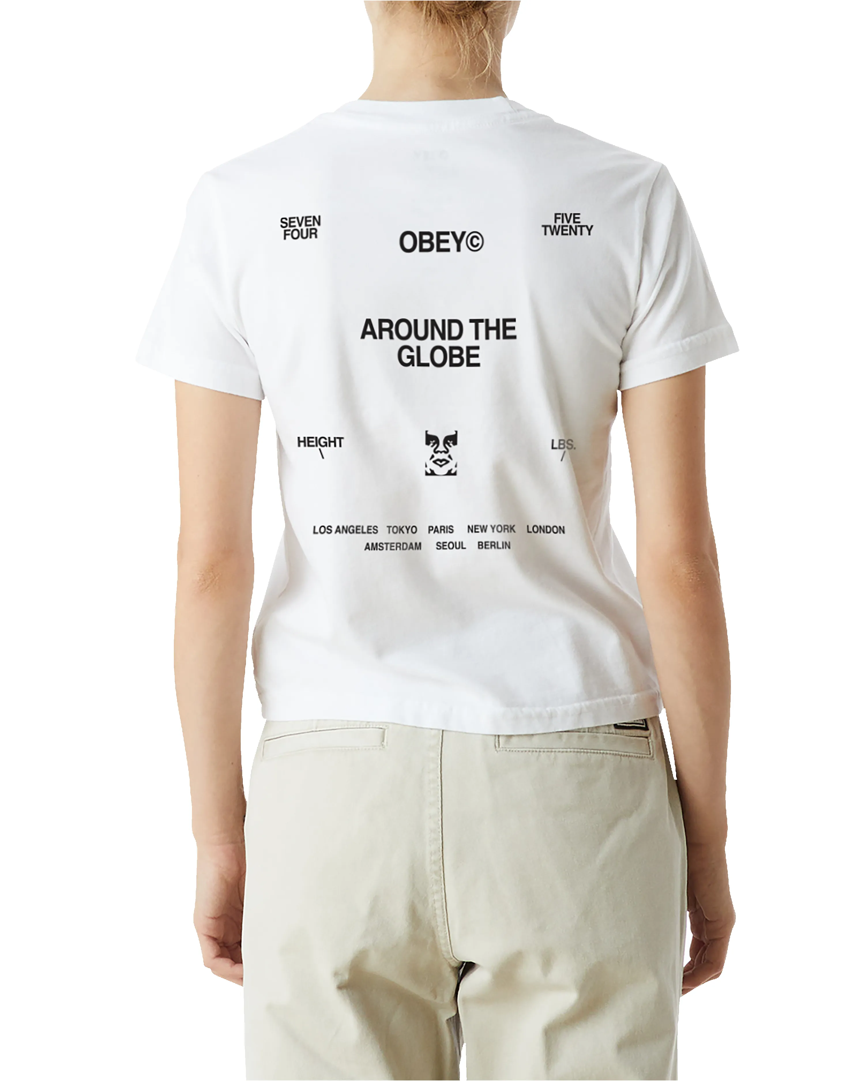 SUBMIT TO THE RHYTHM KAYLIN T-SHIRT sold by Obey