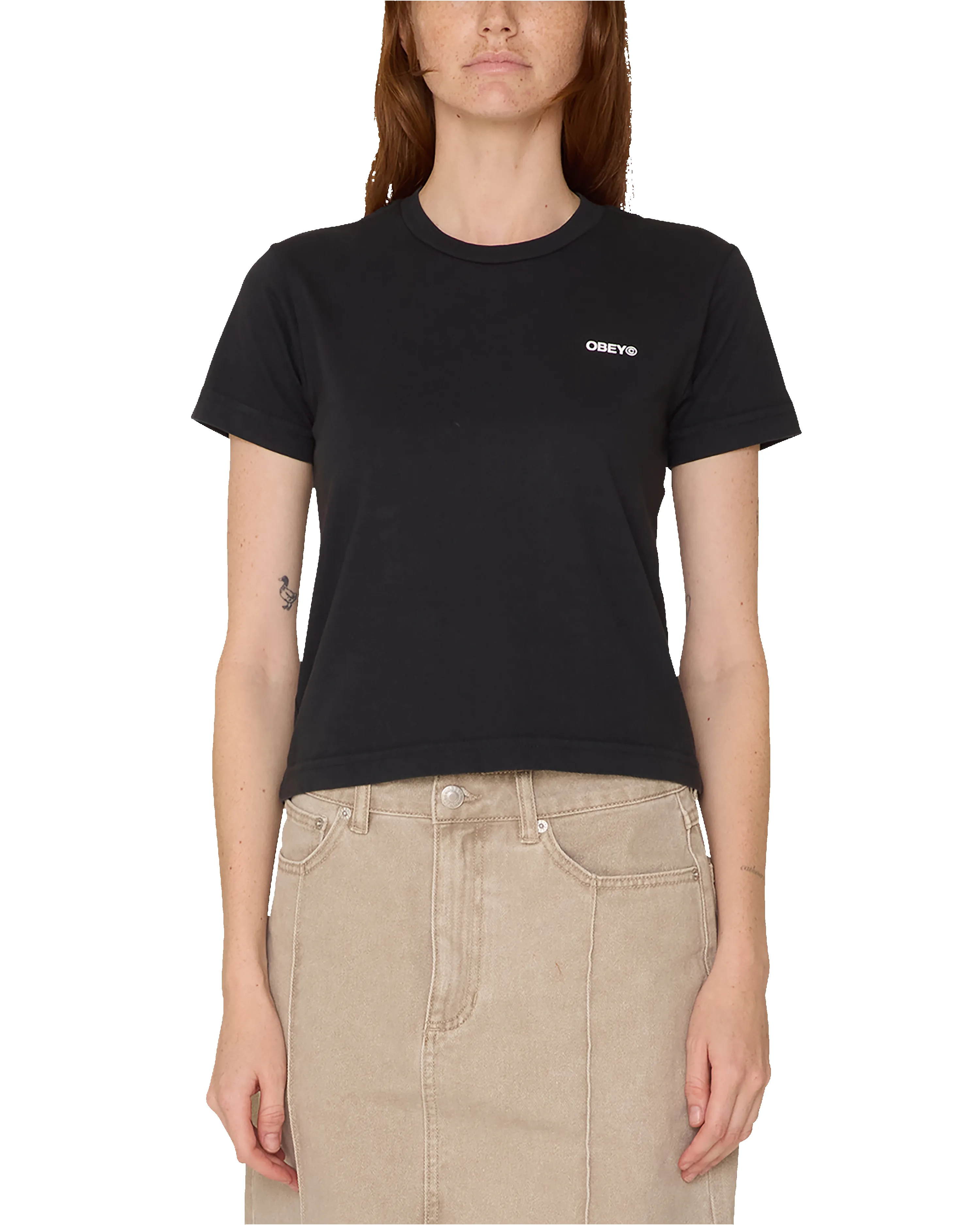 AROUND THE GLOBE KAYLIN T-SHIRT sold by Obey