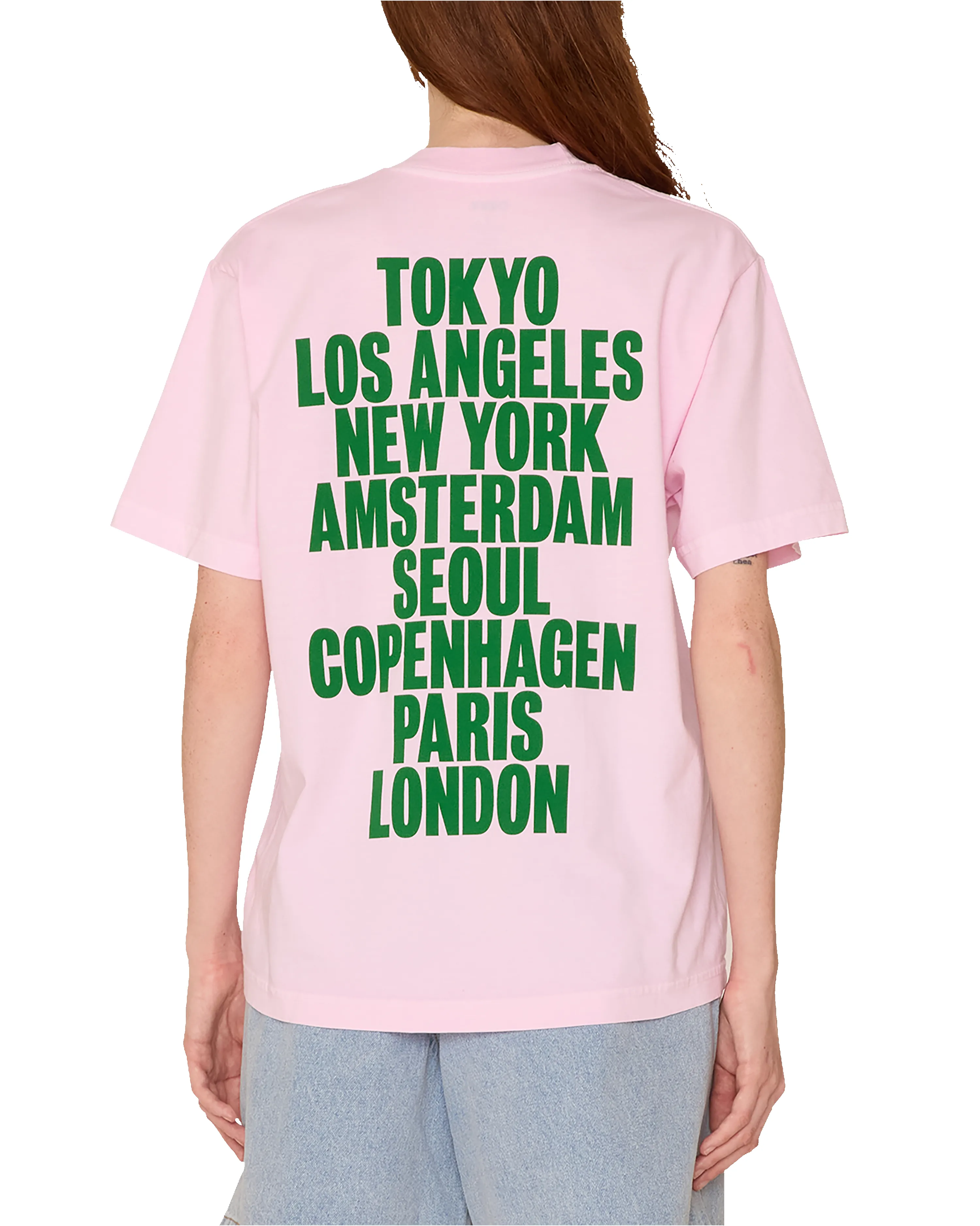 INTERNATIONAL CITIES MAXINE PIGMENT T-SHIRT sold by Obey