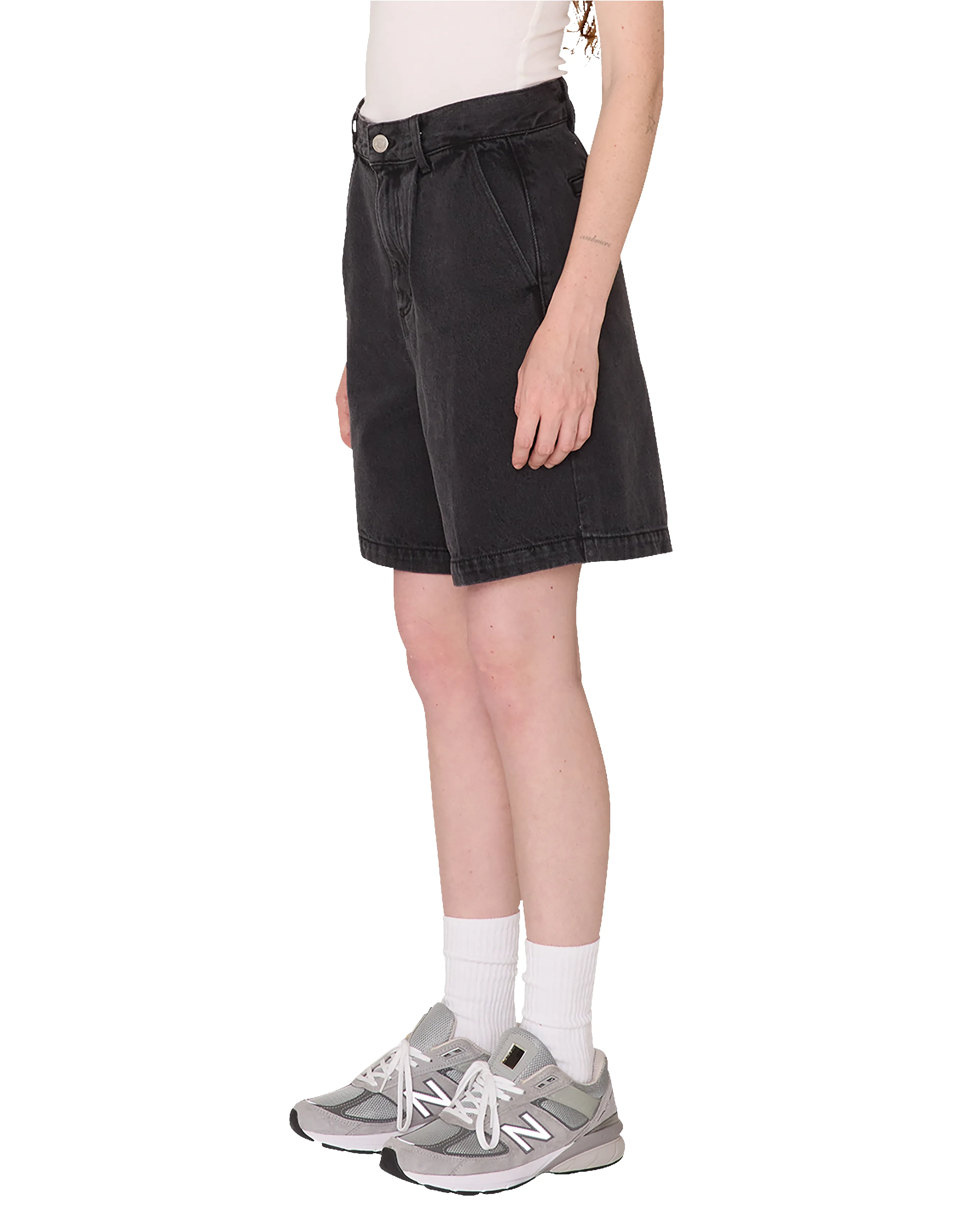 ELI II DENIM PLEATED SHORT sold by Obey product image thumbnail 2