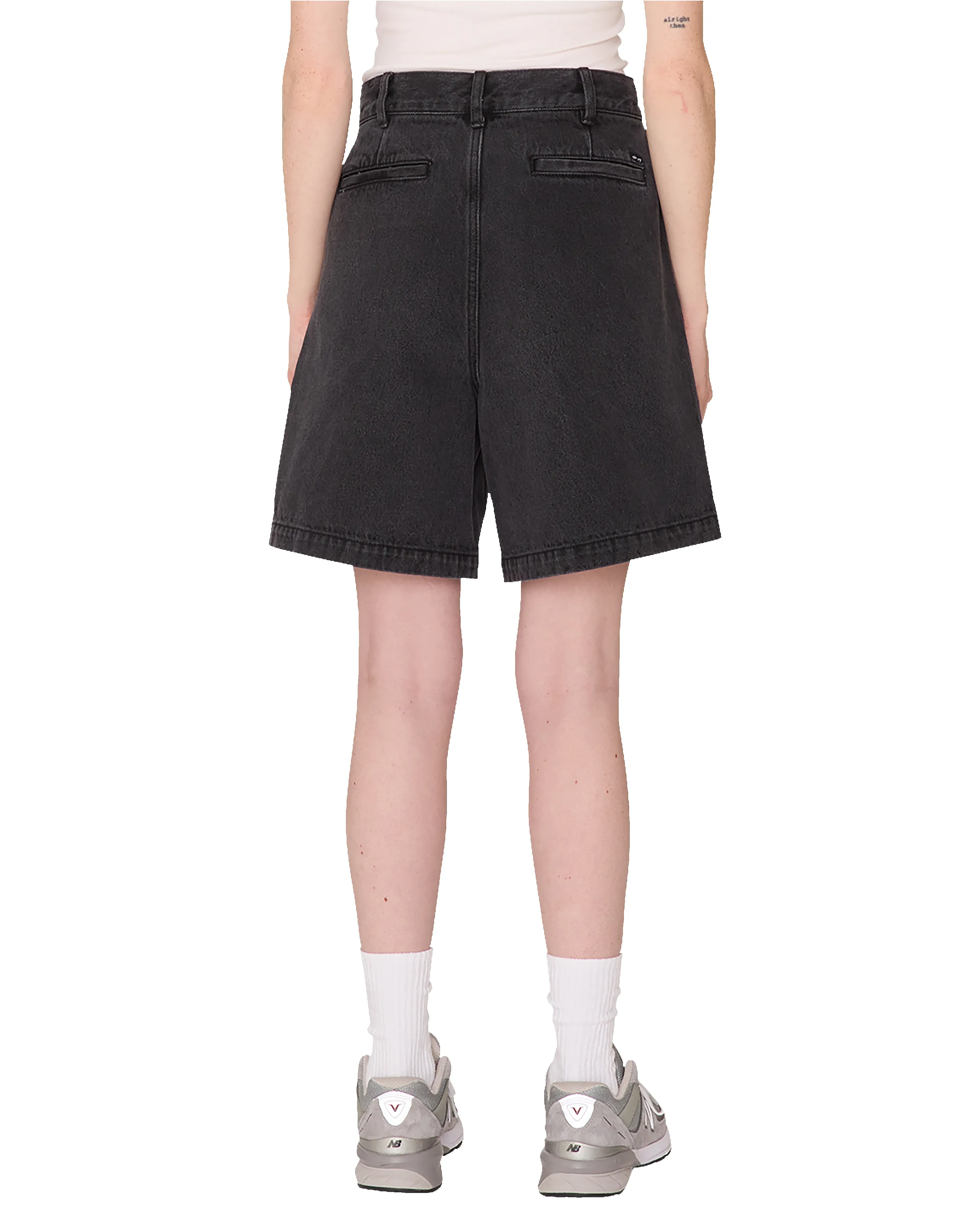 ELI II DENIM PLEATED SHORT sold by Obey product image thumbnail 3