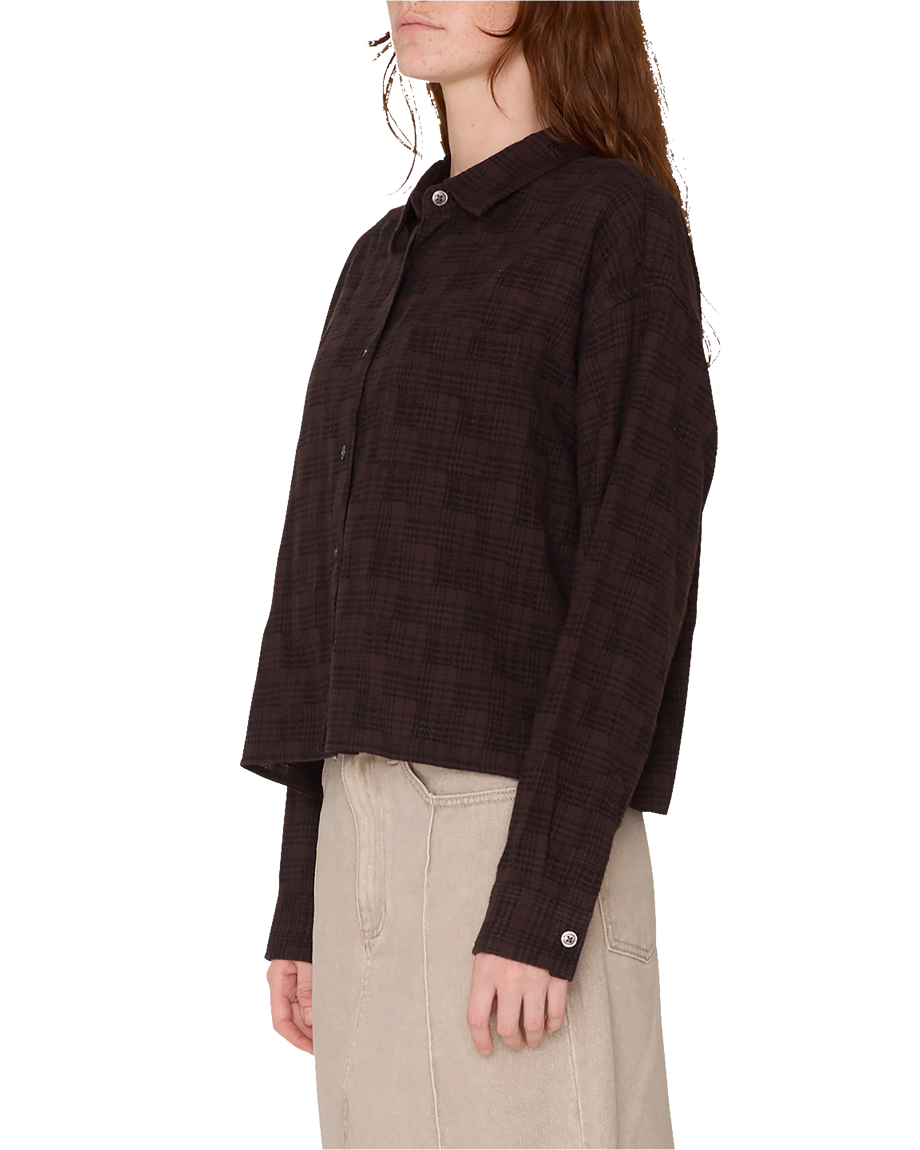 VIVIAN PLAID SHIRT sold by Obey product image thumbnail 2