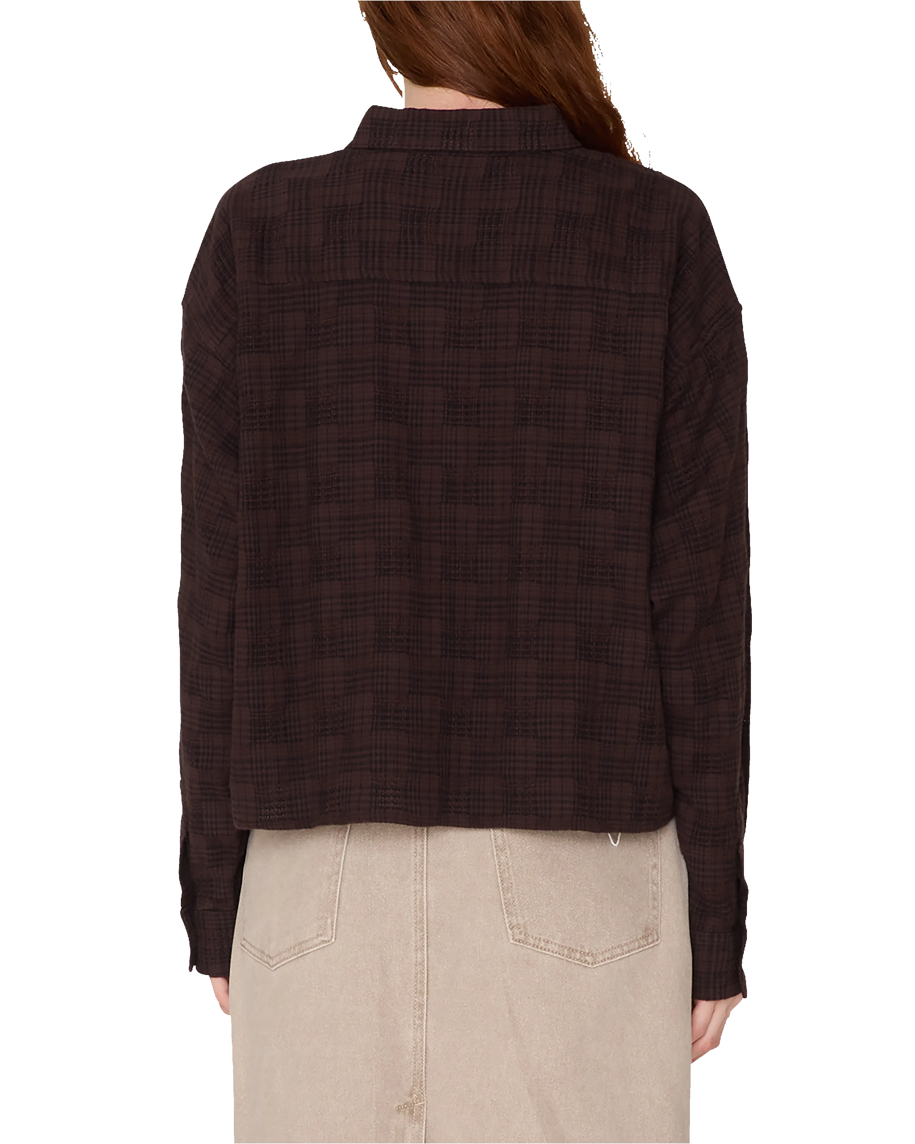 VIVIAN PLAID SHIRT sold by Obey product image thumbnail 3