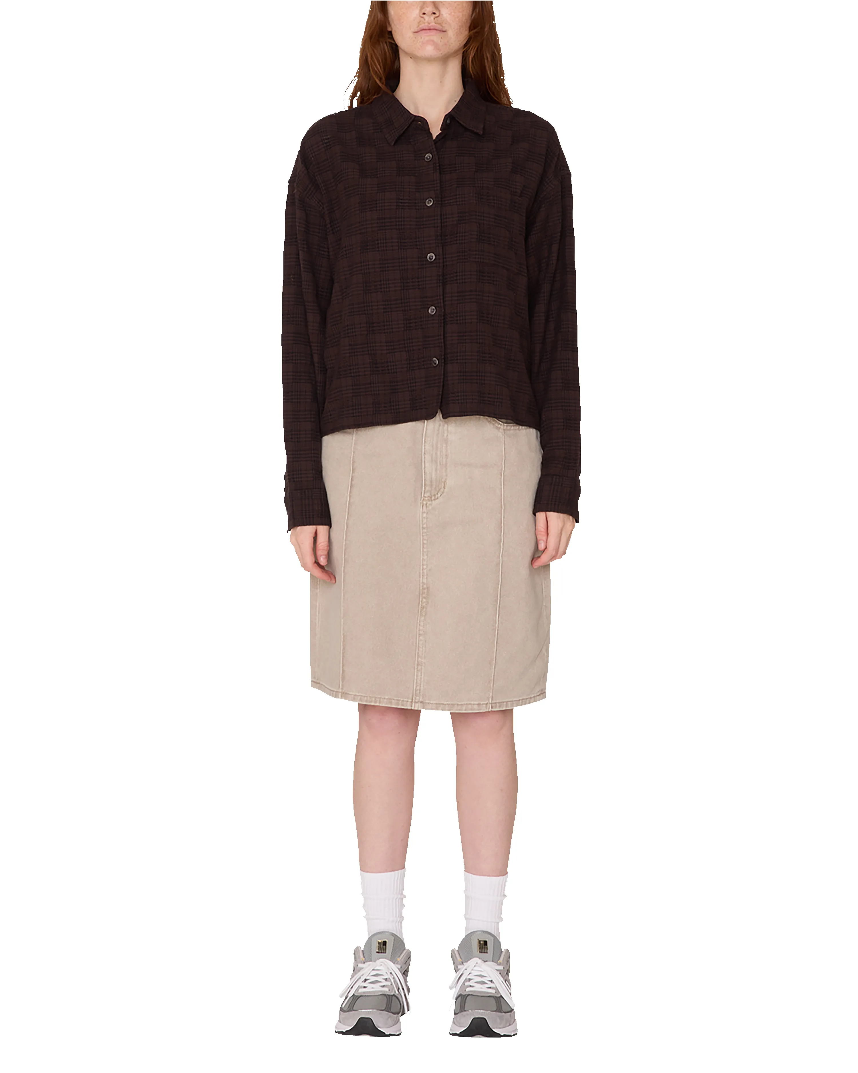 VIVIAN PLAID SHIRT sold by Obey product image thumbnail 4
