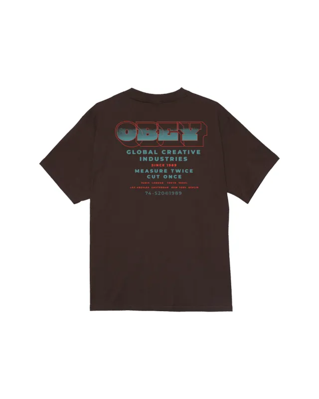 MEASURE TWICE CLASSIC T-SHIRT sold by Obey