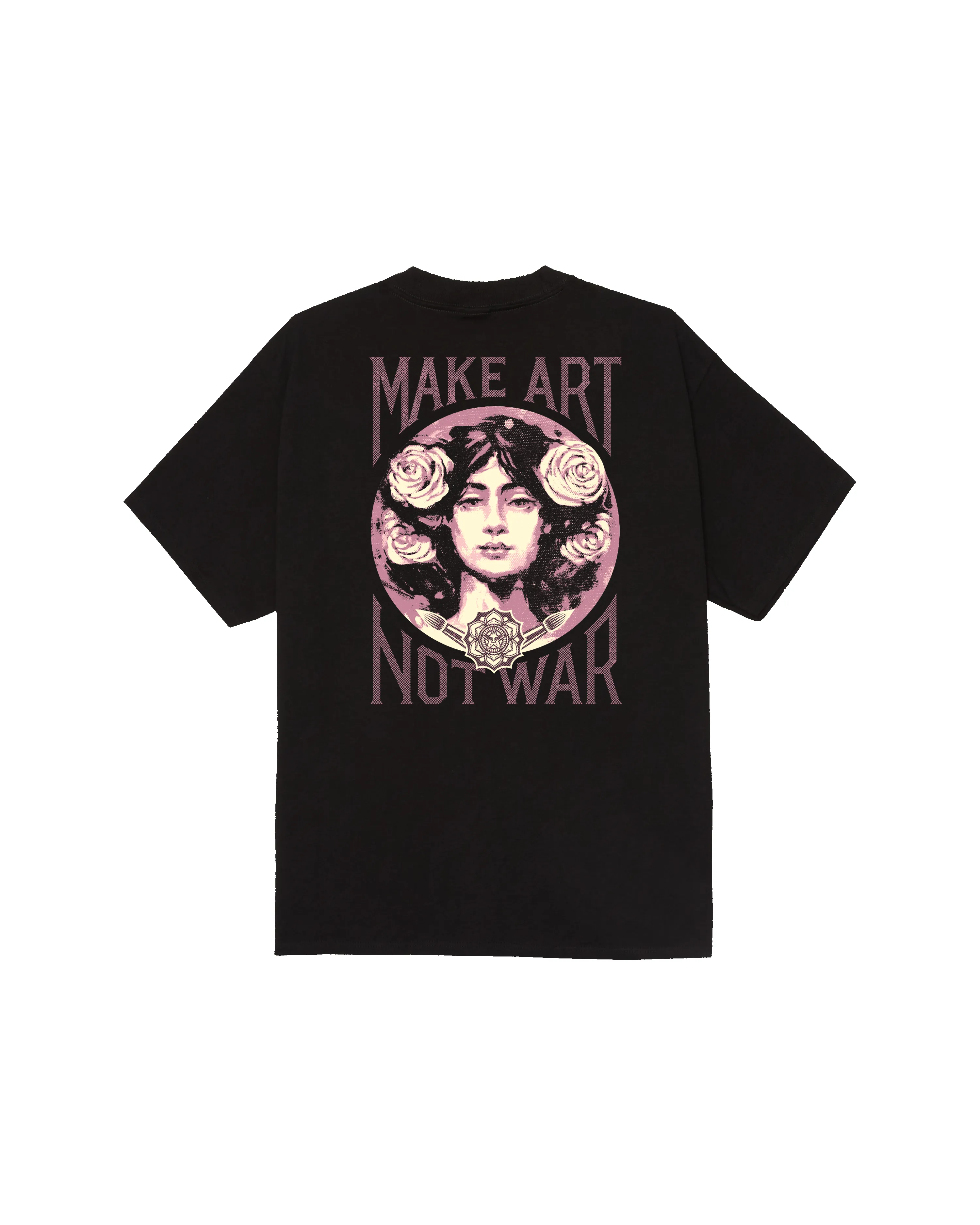 MAKE ART NOT WAR CLASSIC T-SHIRT sold by Obey