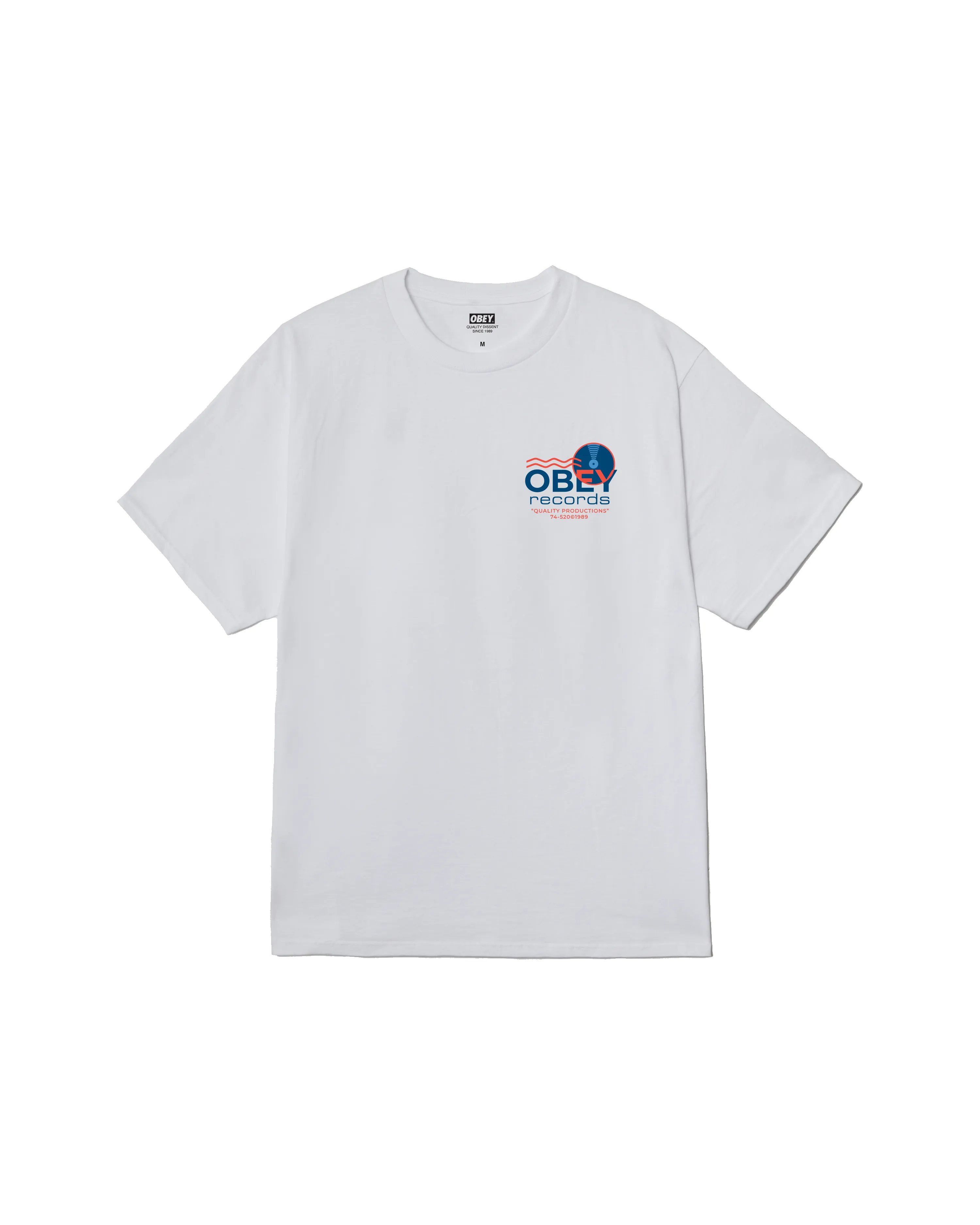 OBEY RECORDS SOUND WAVES CLASSIC T-SHIRT sold by Obey product image thumbnail 2