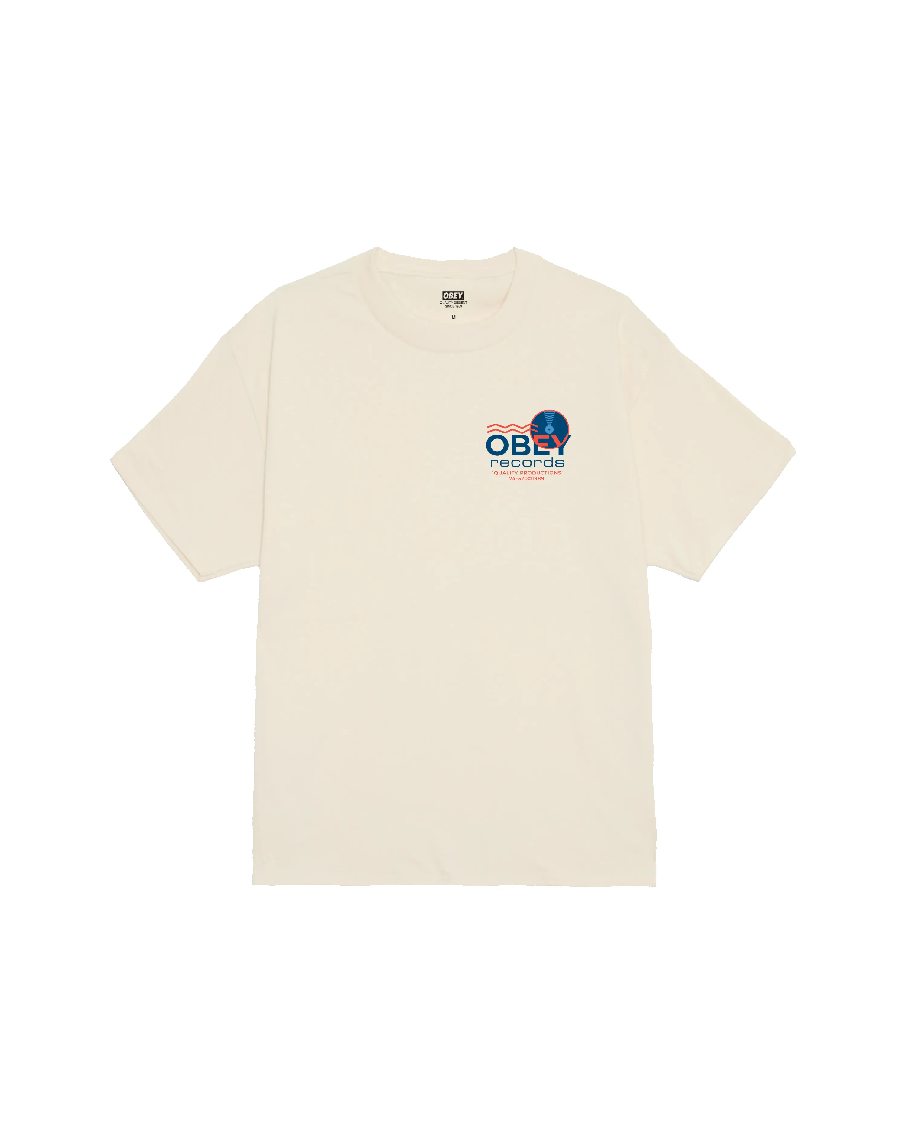 OBEY RECORDS SOUND WAVES CLASSIC T-SHIRT sold by Obey product image thumbnail 2