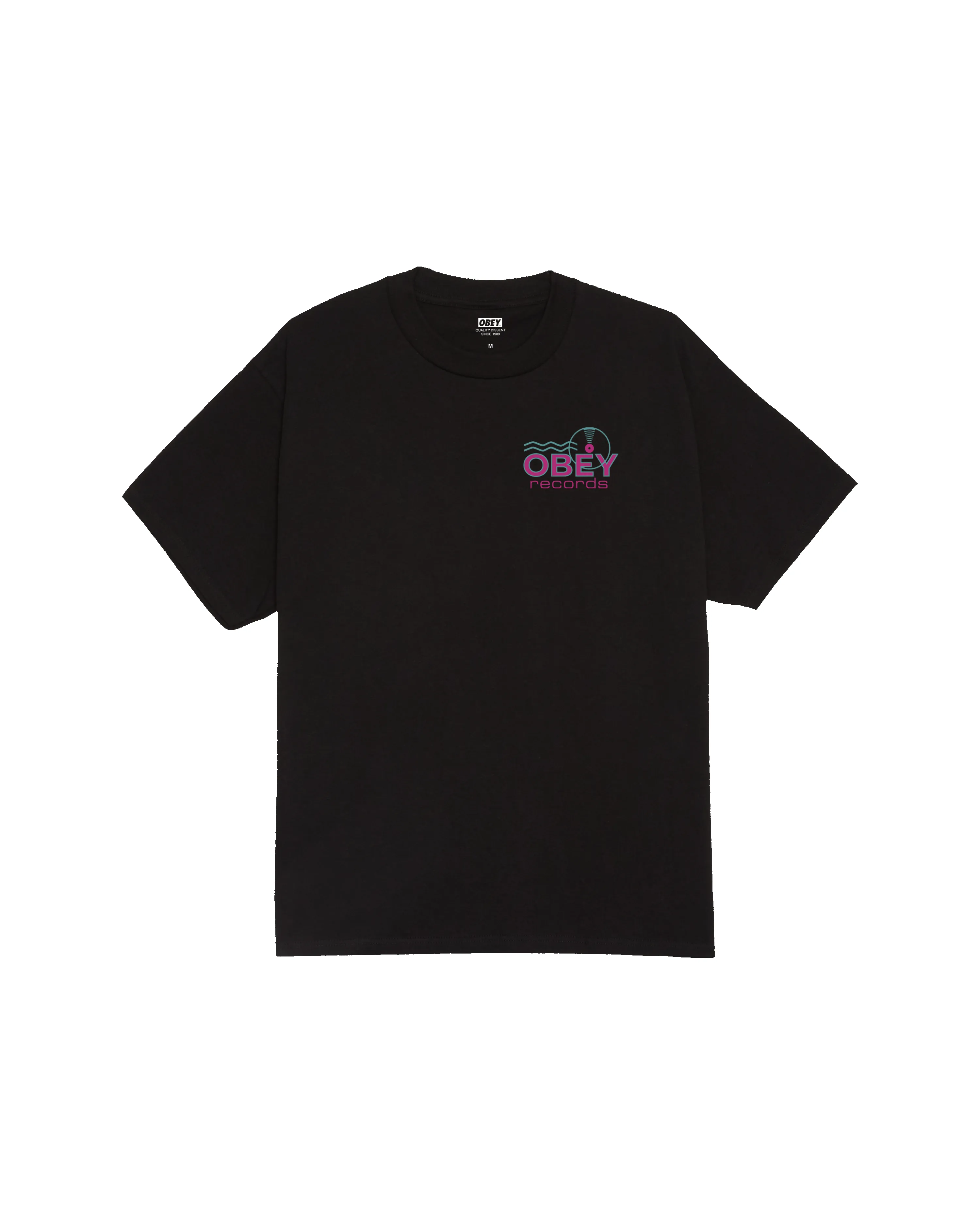 OBEY RECORDS SOUND WAVES CLASSIC T-SHIRT sold by Obey product image thumbnail 2