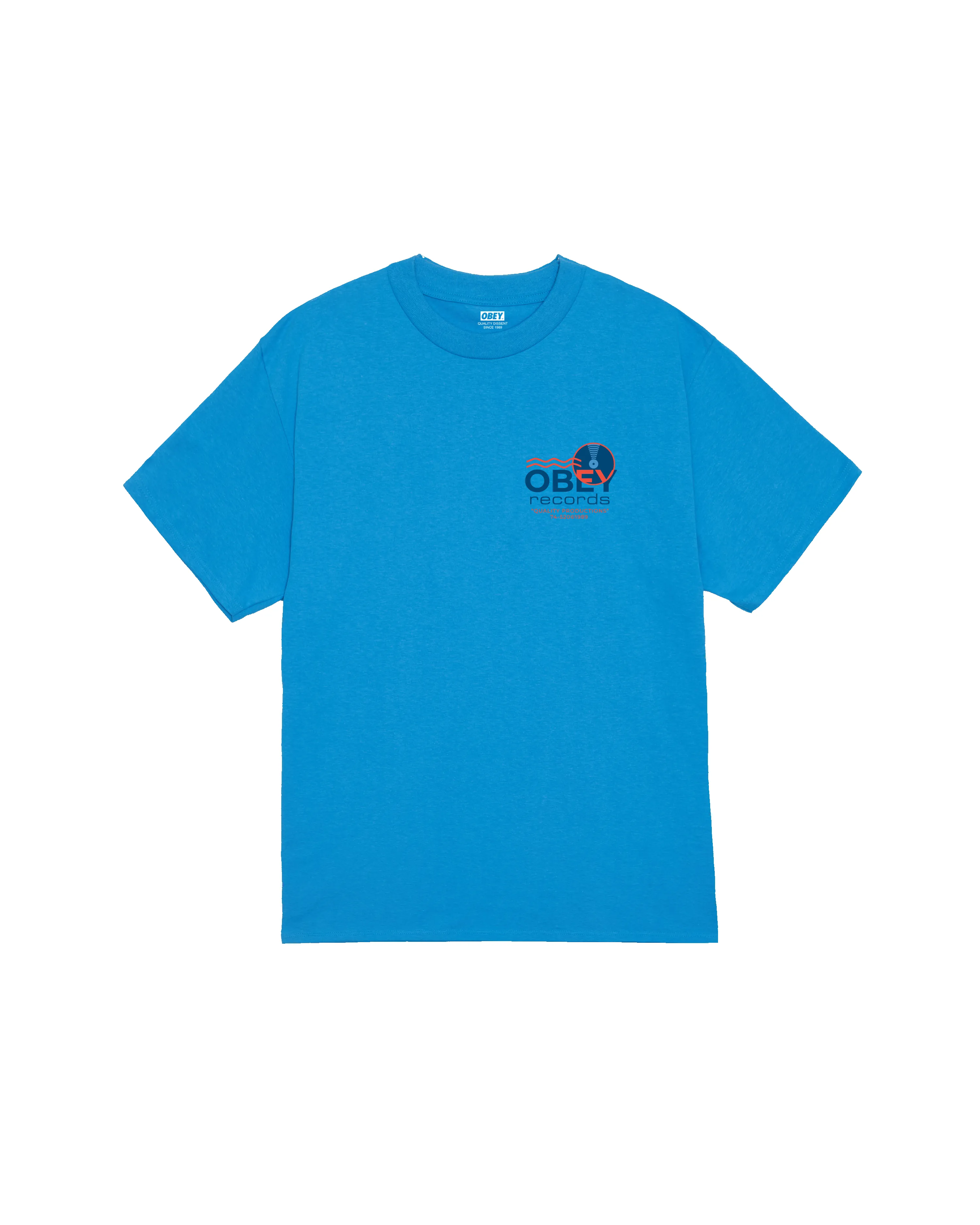 OBEY RECORDS SOUND WAVES CLASSIC T-SHIRT sold by Obey product image thumbnail 2