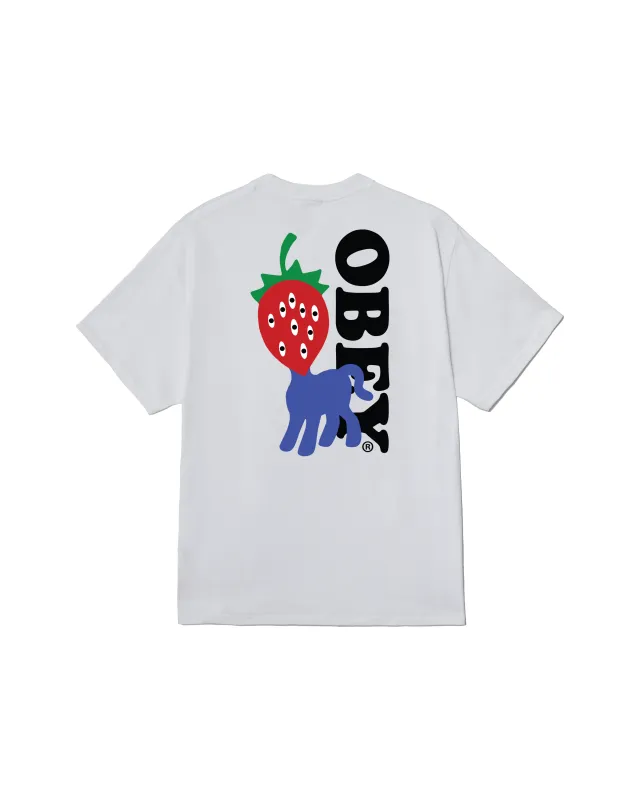 OBEY STRAWBERRY CLASSIC T-SHIRT sold by Obey