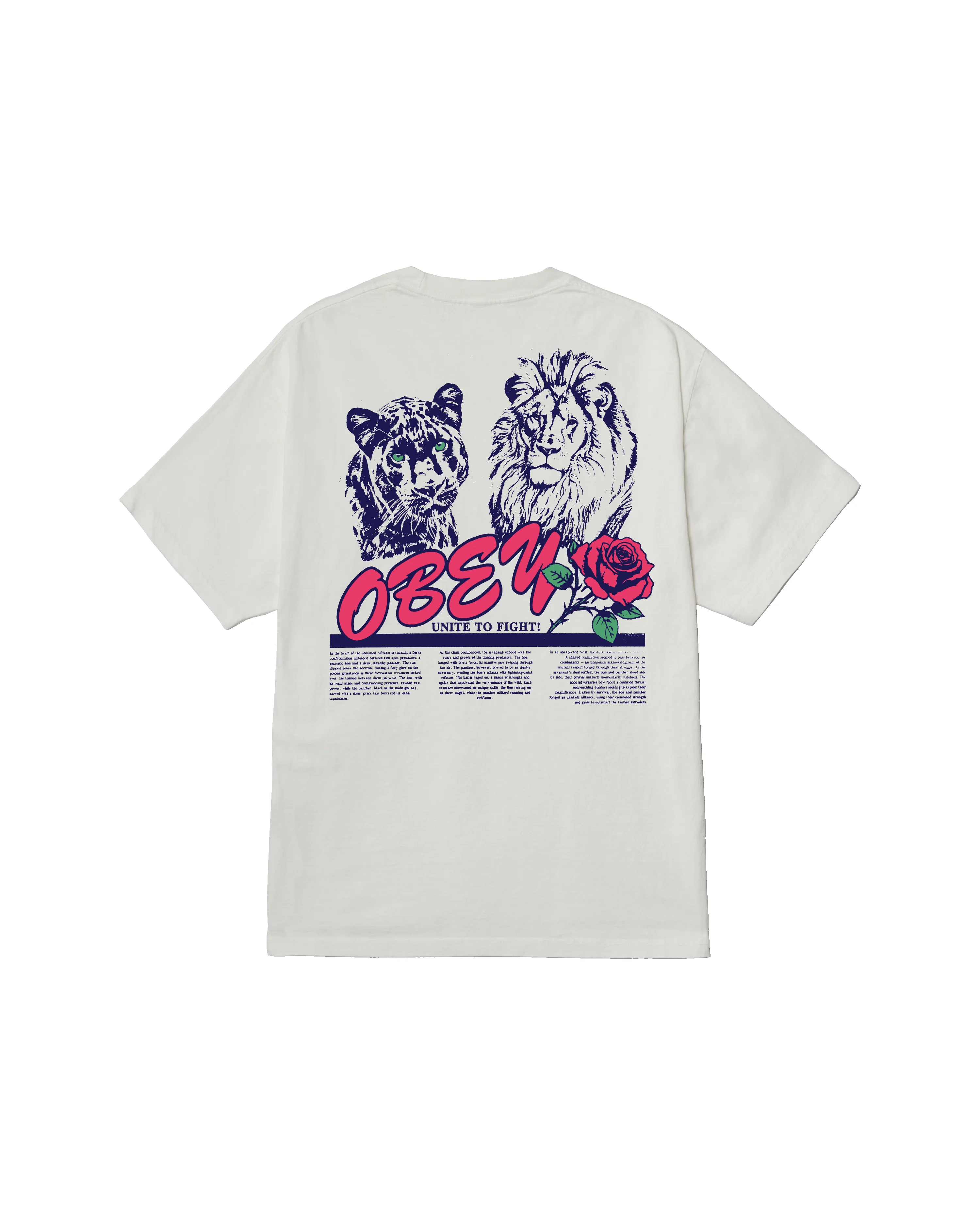 UNITE & FIGHT PIGMENT T-SHIRT sold by Obey