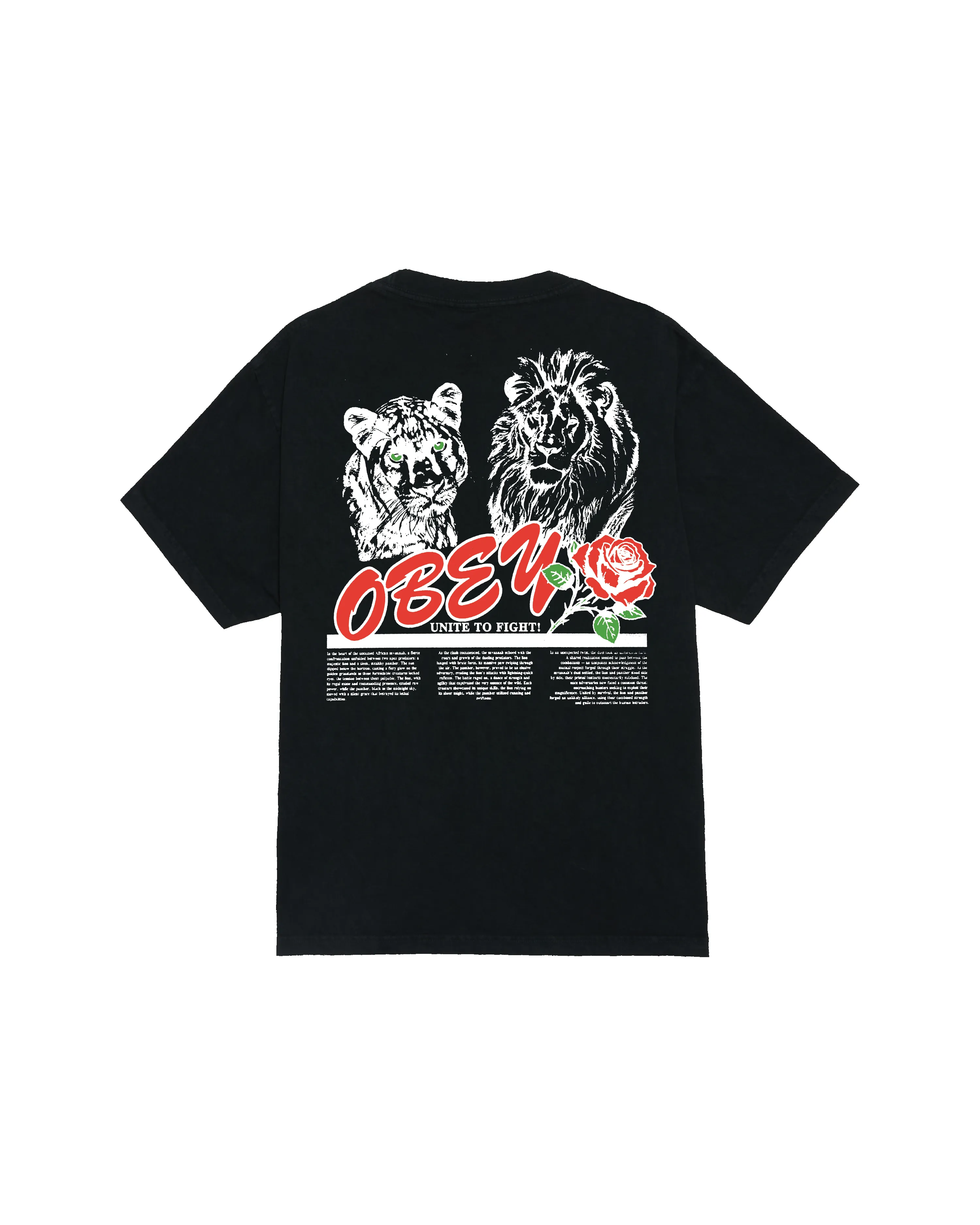 UNITE & FIGHT PIGMENT T-SHIRT sold by Obey