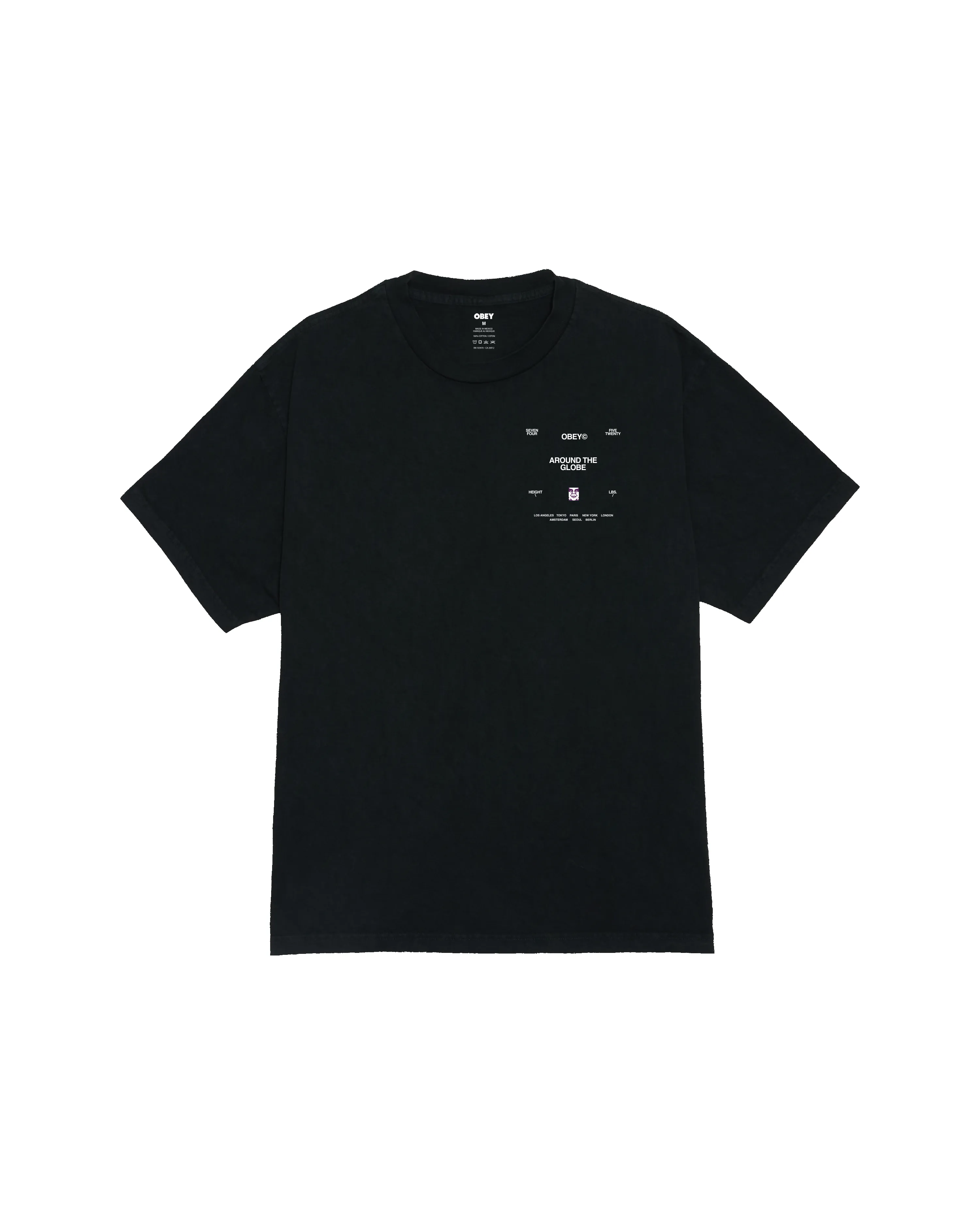 AROUND THE GLOBE PIGMENT T-SHIRT sold by Obey product image thumbnail 2