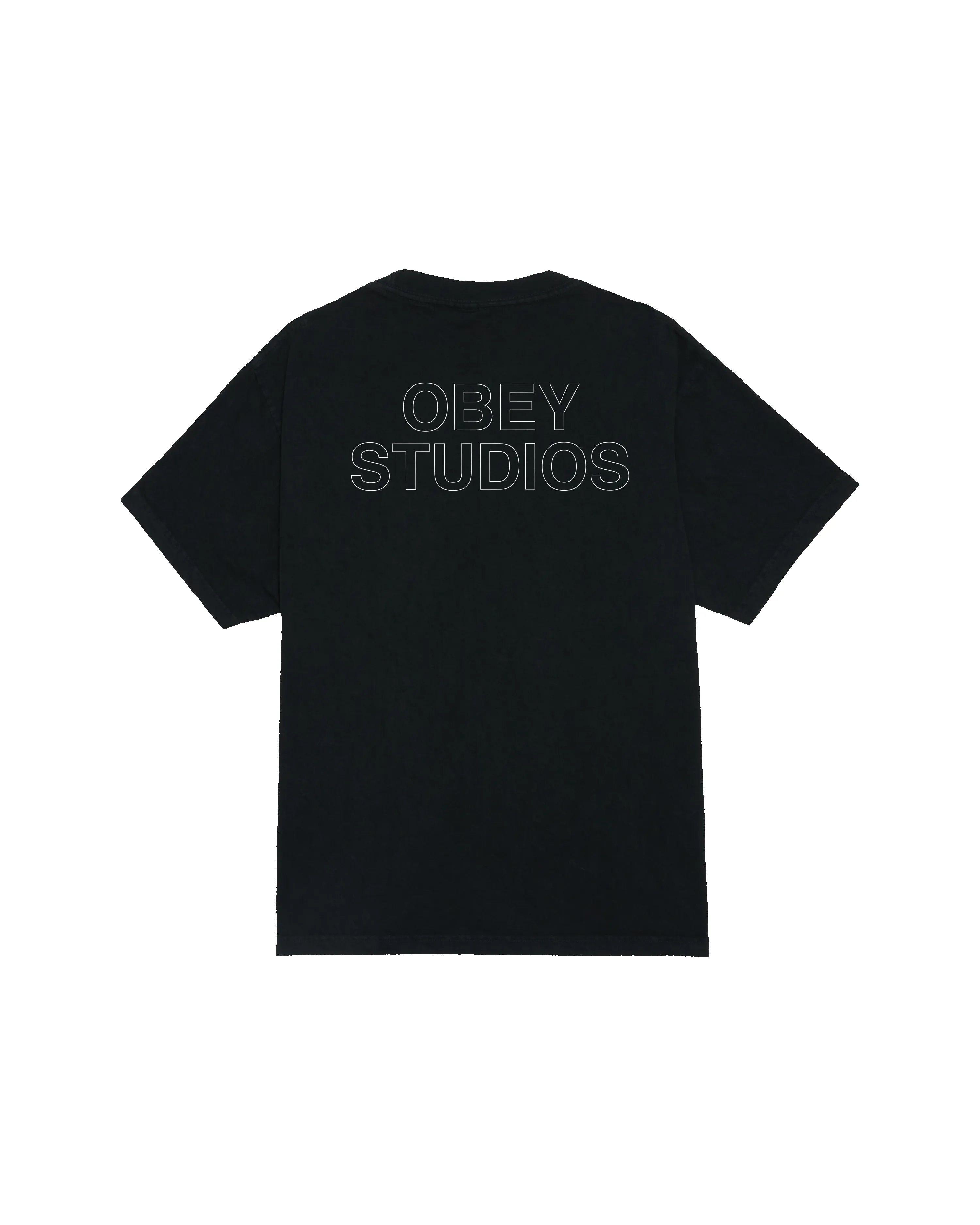 OBEY STUDIOS OUTLINE PIGMENT T-SHIRT sold by Obey