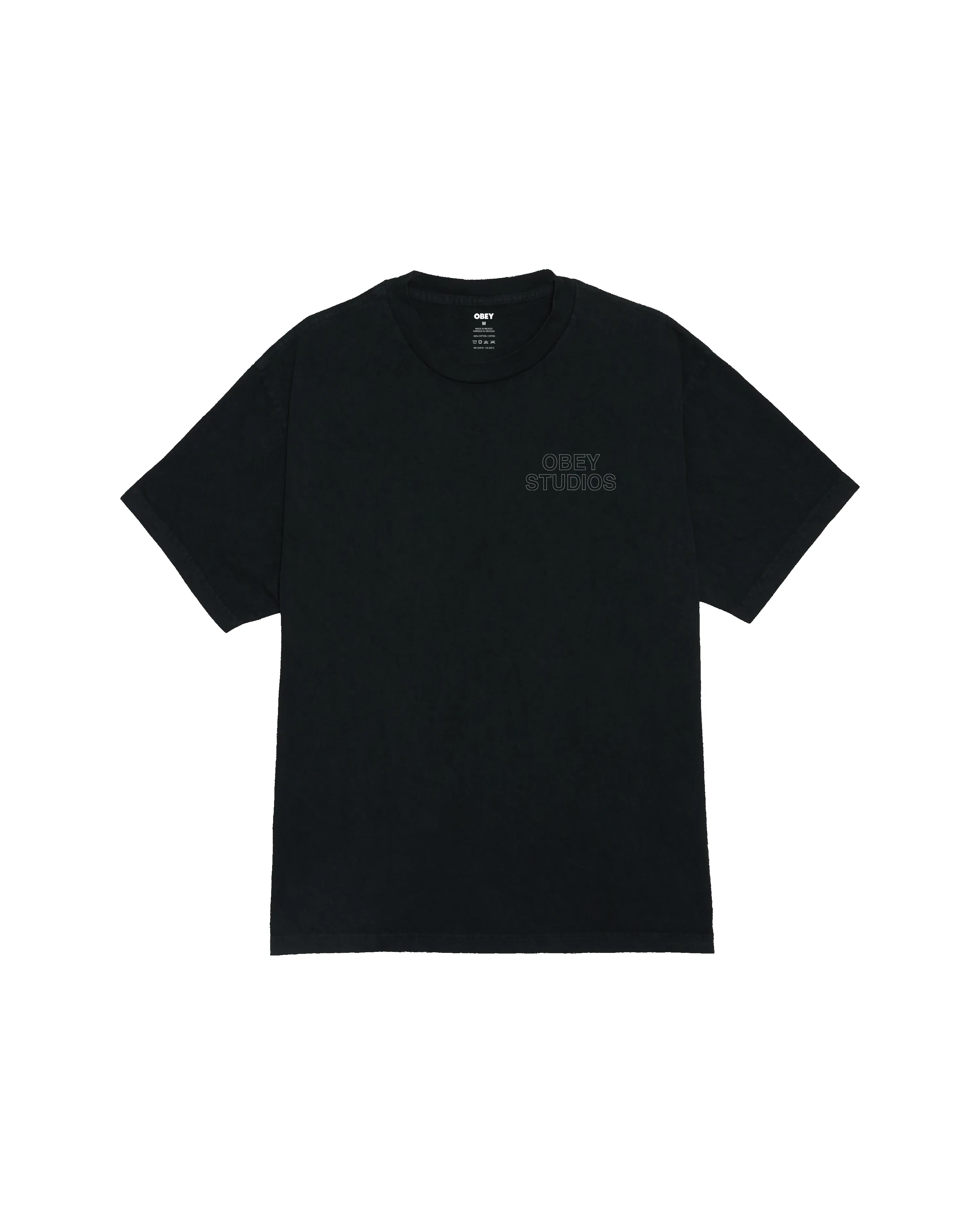 OBEY STUDIOS OUTLINE PIGMENT T-SHIRT sold by Obey product image thumbnail 2