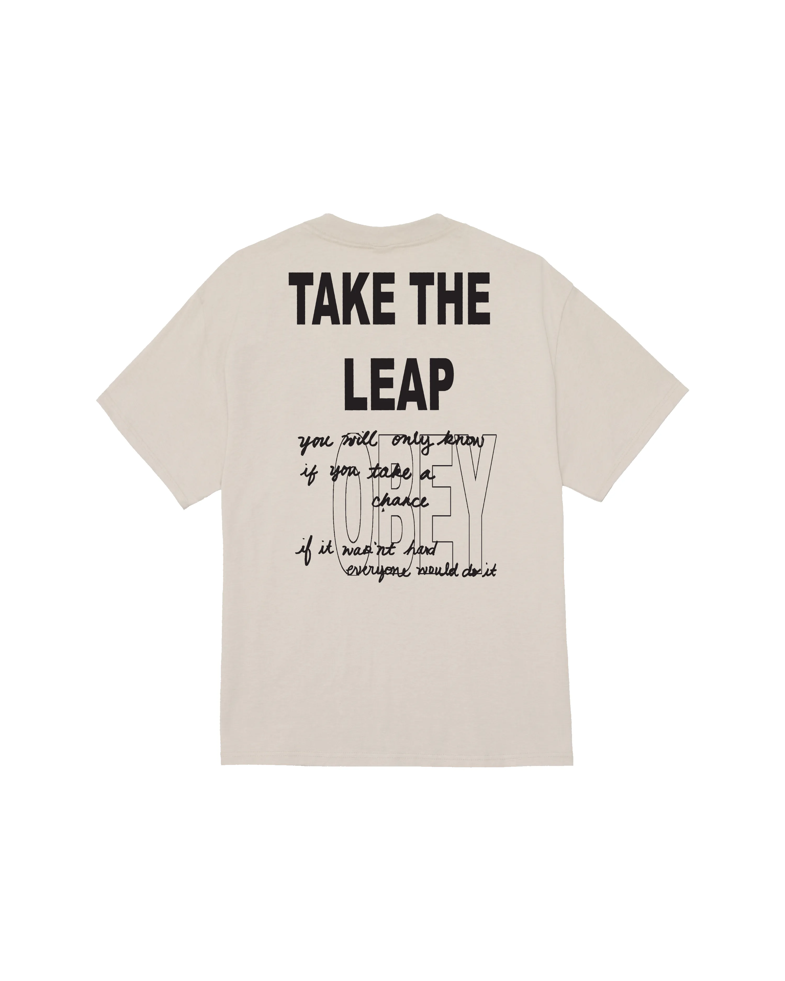 TAKE THE LEAP CLASSIC T-SHIRT sold by Obey