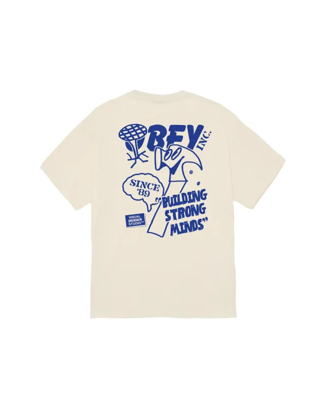 BUILDING STRONG MINDS CLASSIC T-SHIRT sold by Obey