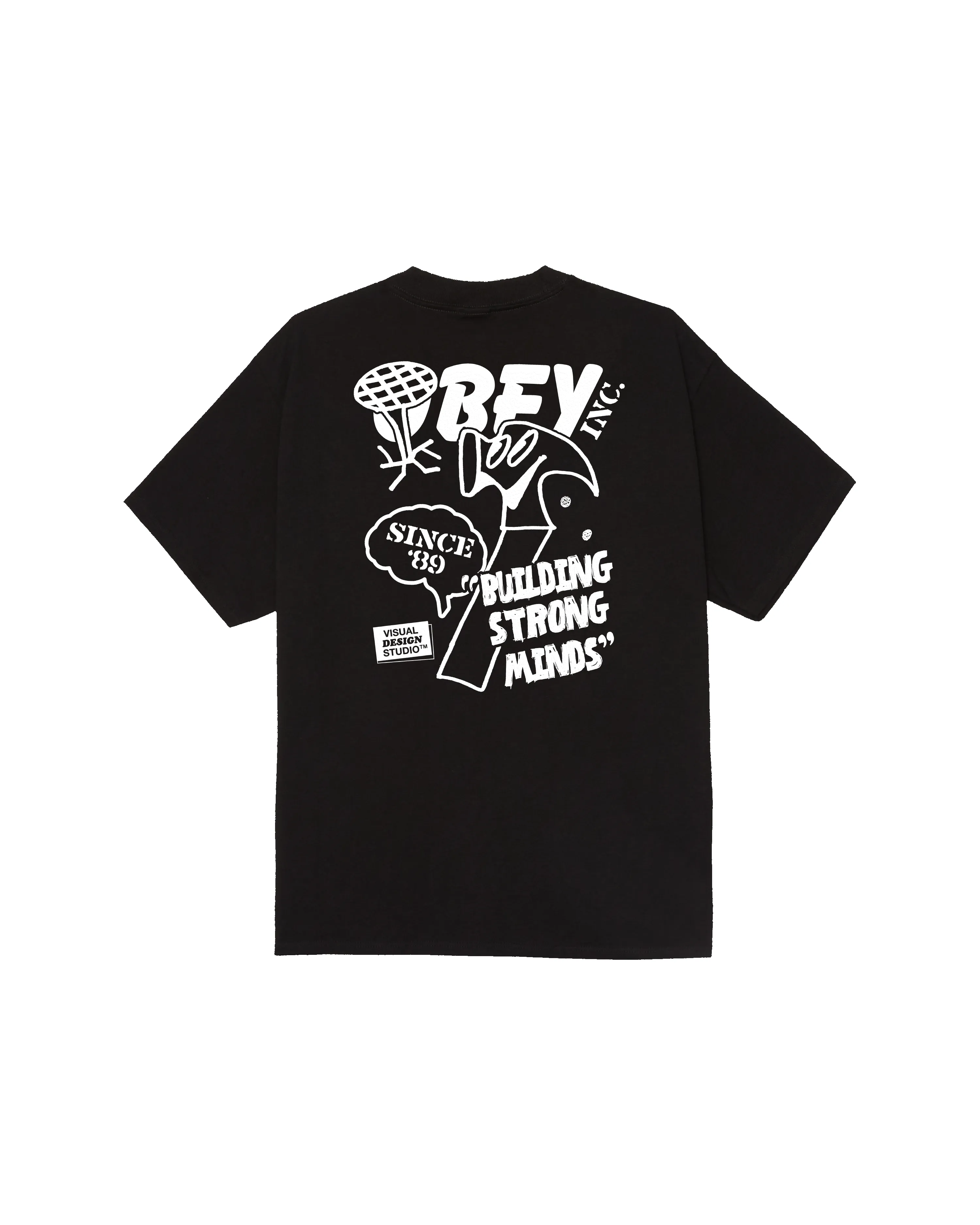 BUILDING STRONG MINDS CLASSIC T-SHIRT sold by Obey