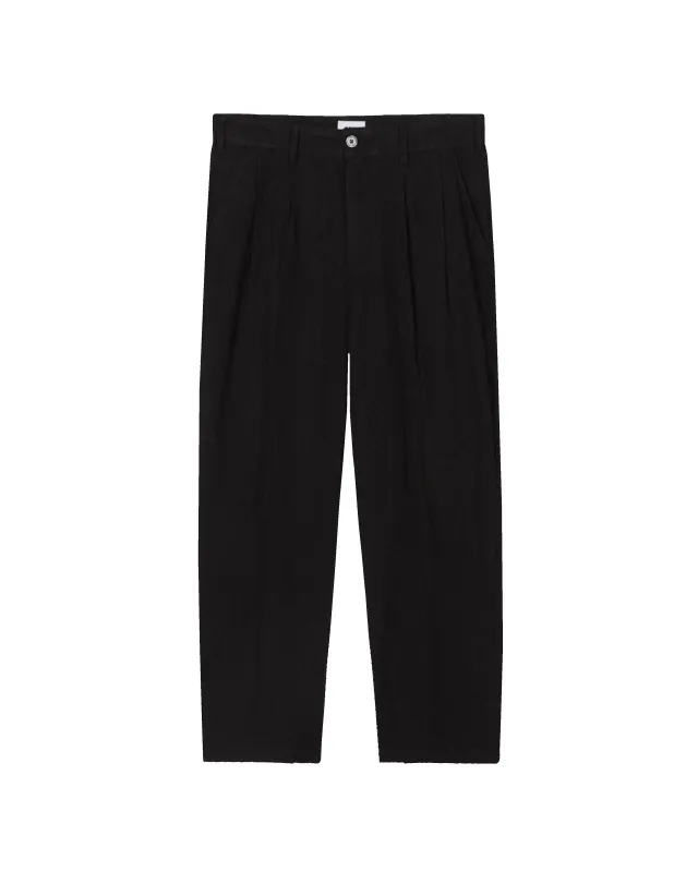 FUBAR LINEN PLEATED PANT sold by Obey