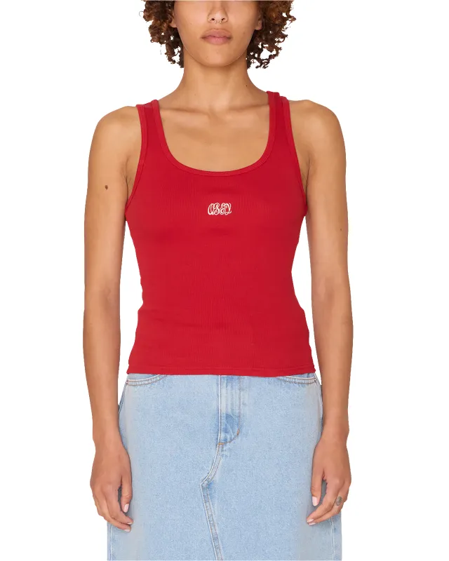 RIBBON RIB TANK sold by Obey