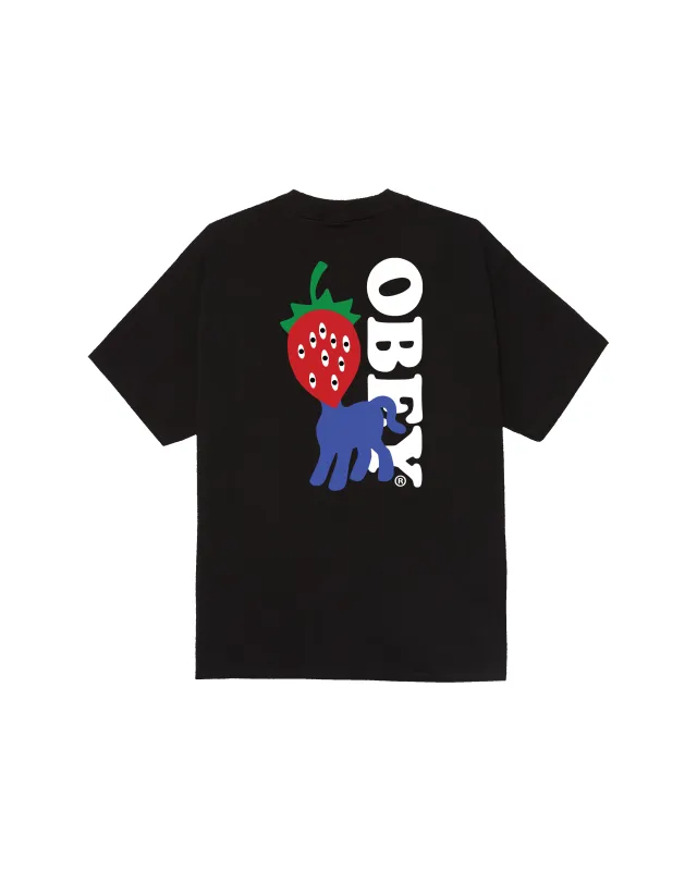OBEY STRAWBERRY CLASSIC T-SHIRT sold by Obey