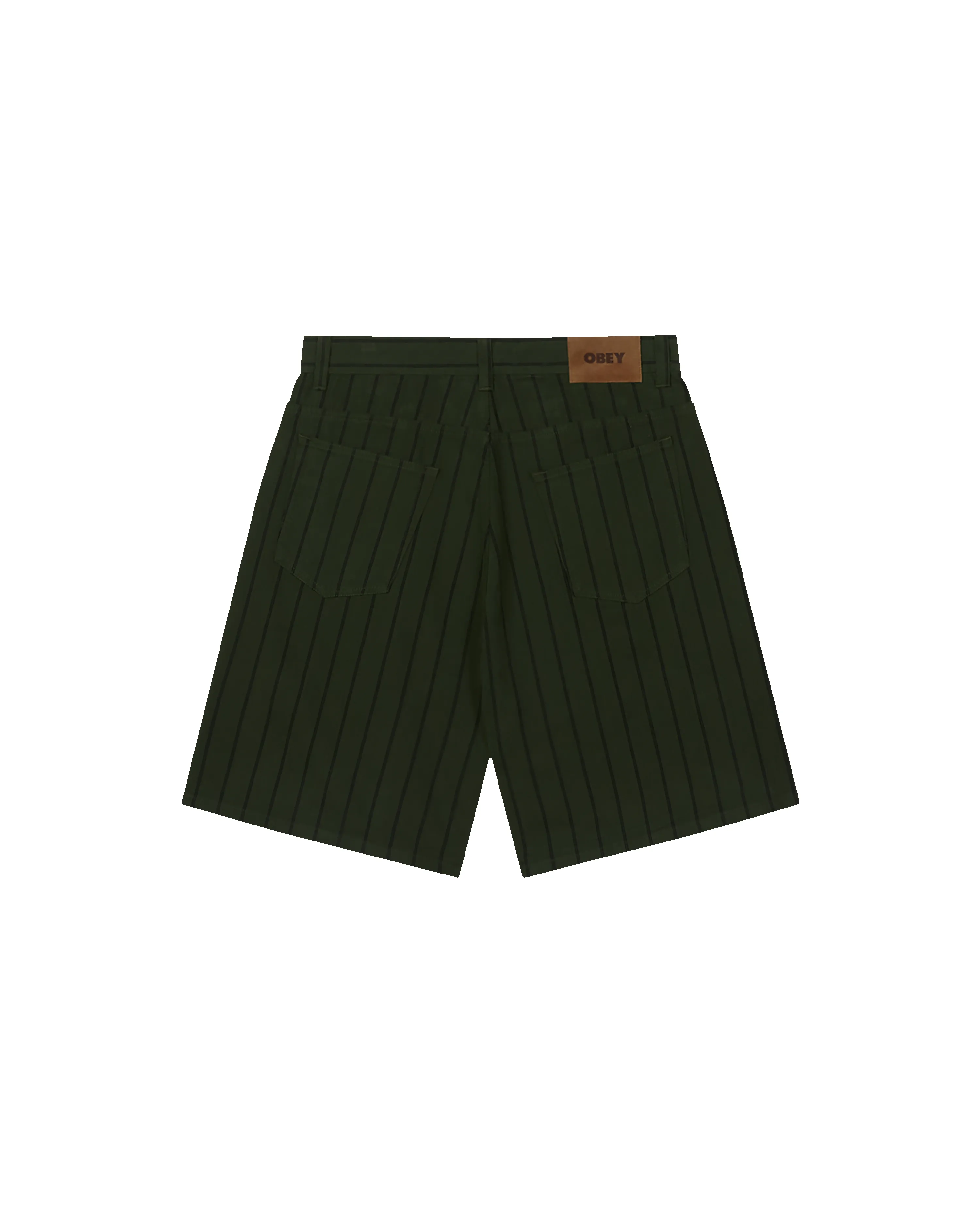 STRIPE BAGGY DENIM SHORT sold by Obey product image thumbnail 2