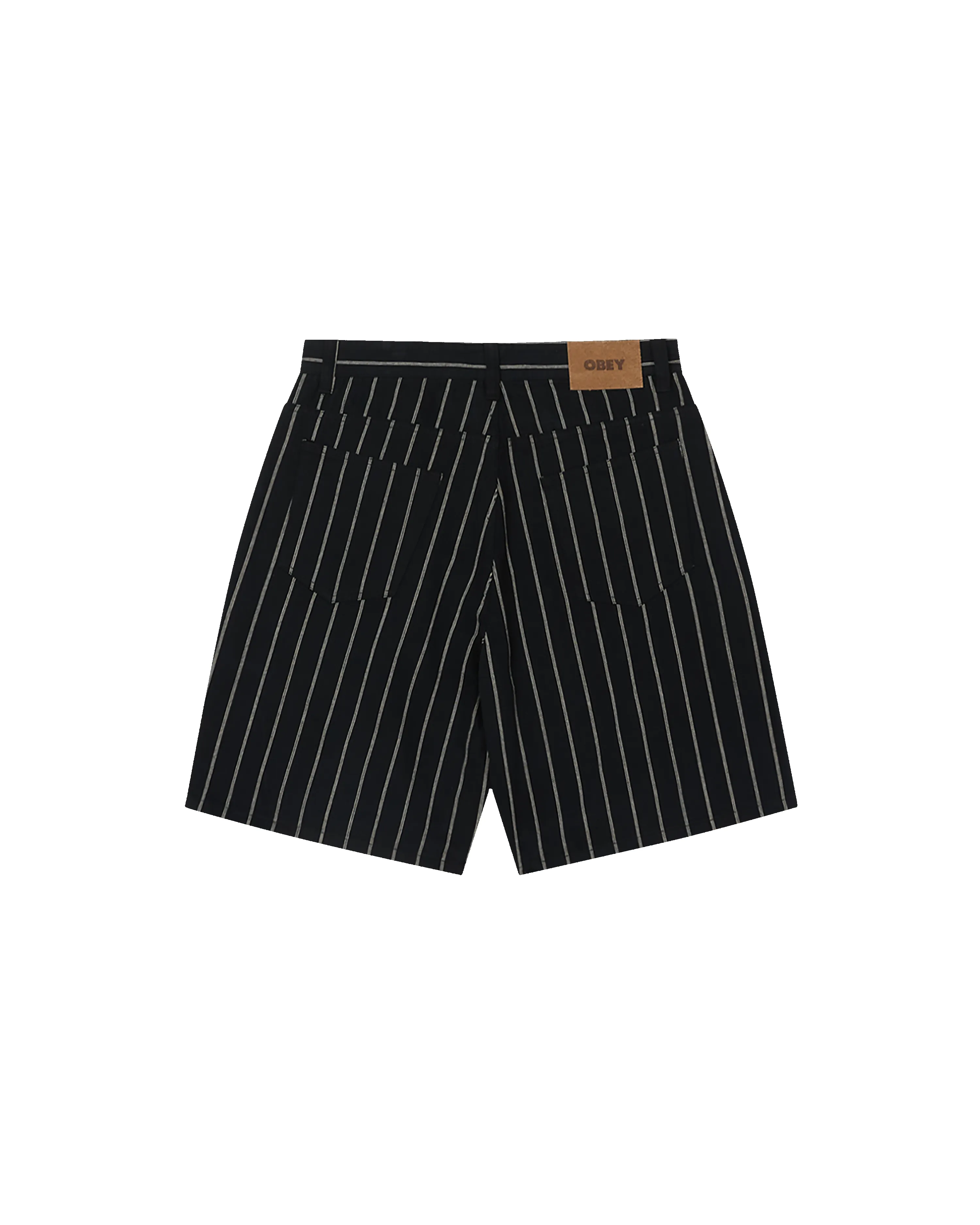 STRIPE BAGGY DENIM SHORT sold by Obey product image thumbnail 2