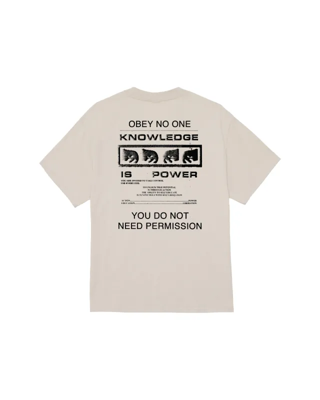 PERMISSION CLASSIC T-SHIRT sold by Obey