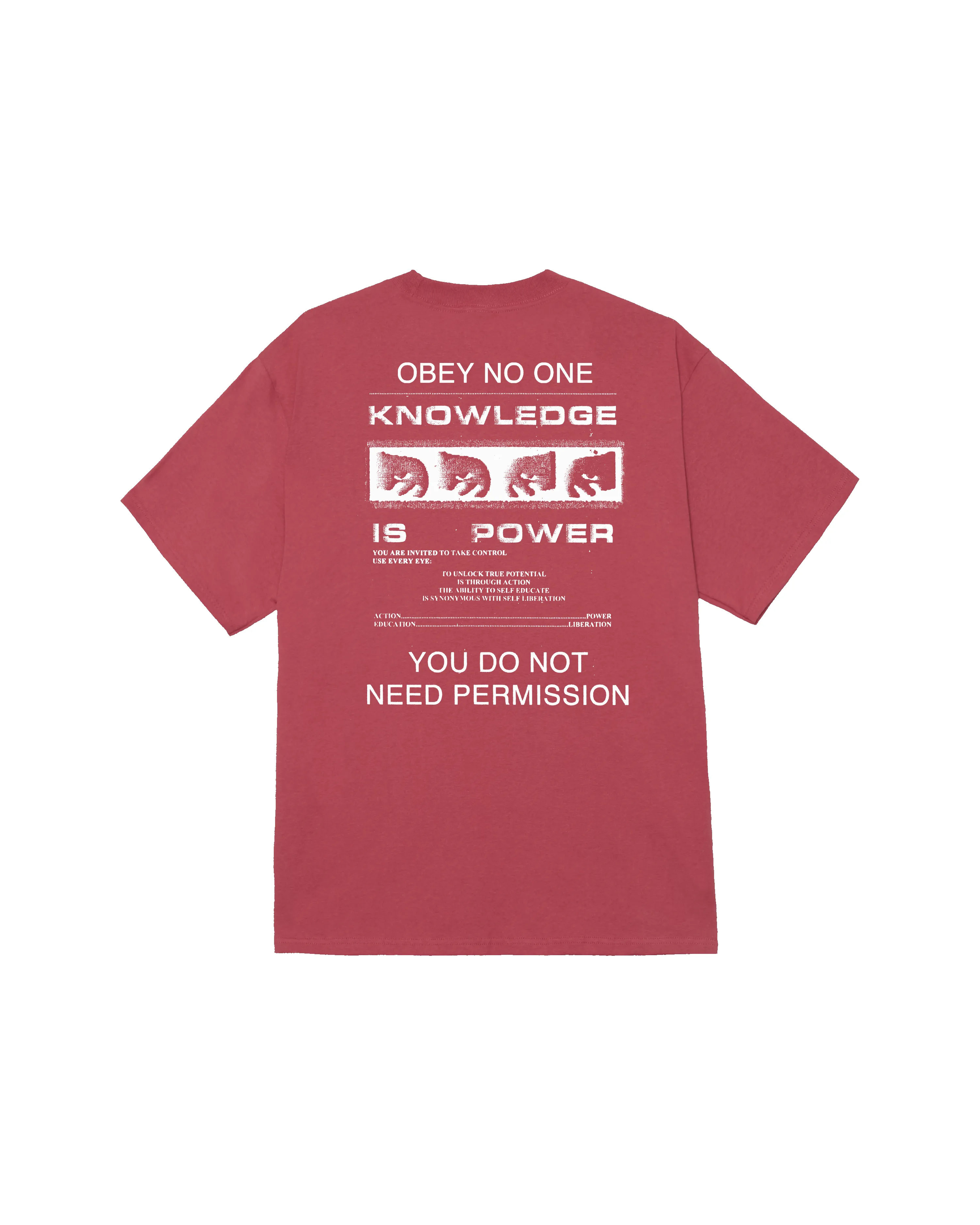PERMISSION CLASSIC T-SHIRT sold by Obey