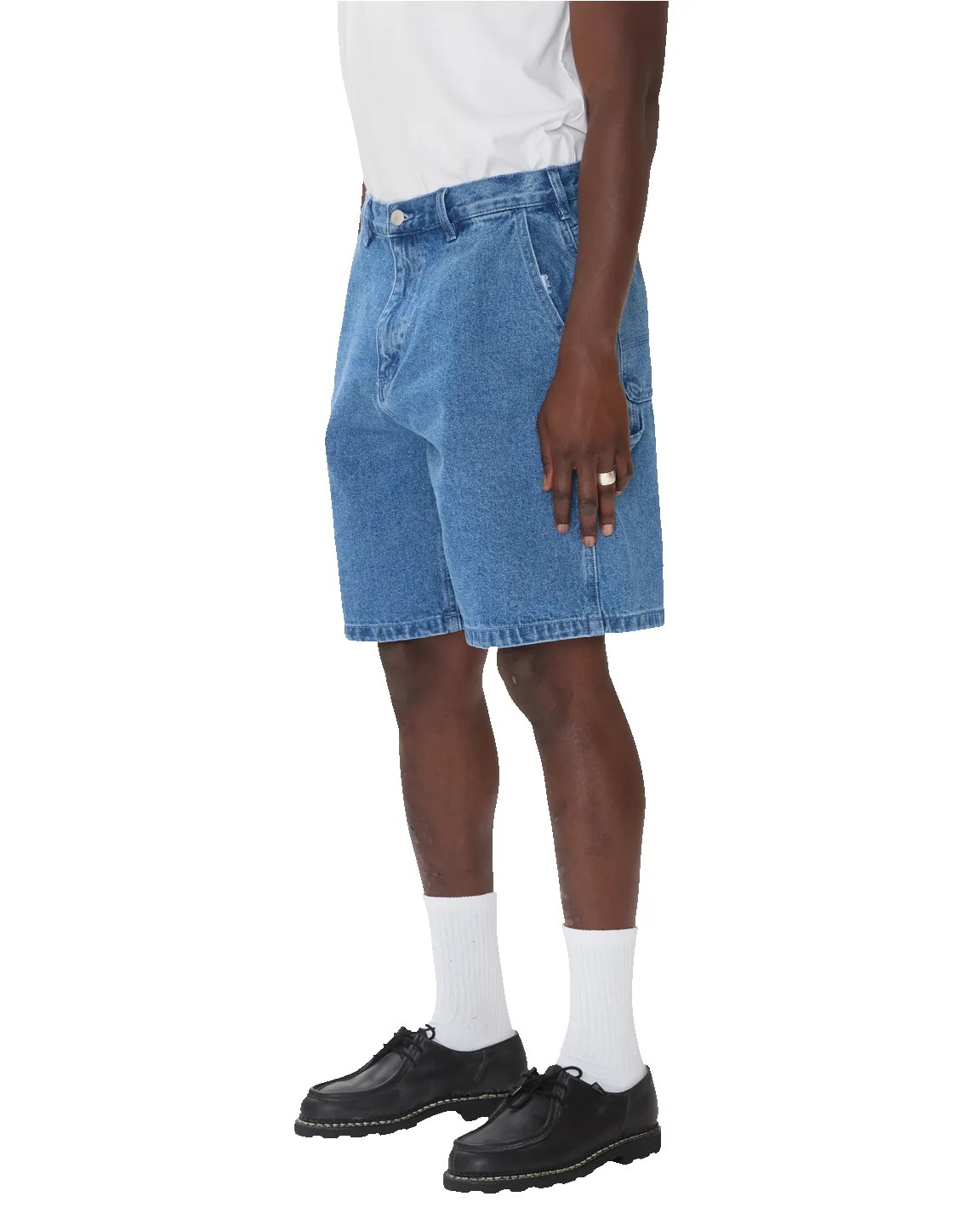 BIGWIG BAGGY DENIM SHORT sold by Obey product image thumbnail 4