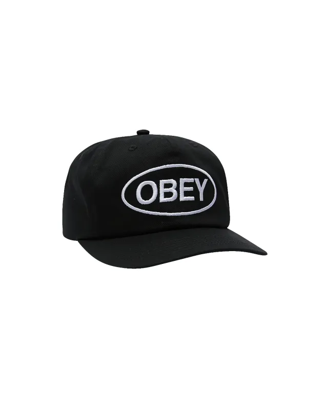 OVAL STRAPBACK sold by Obey