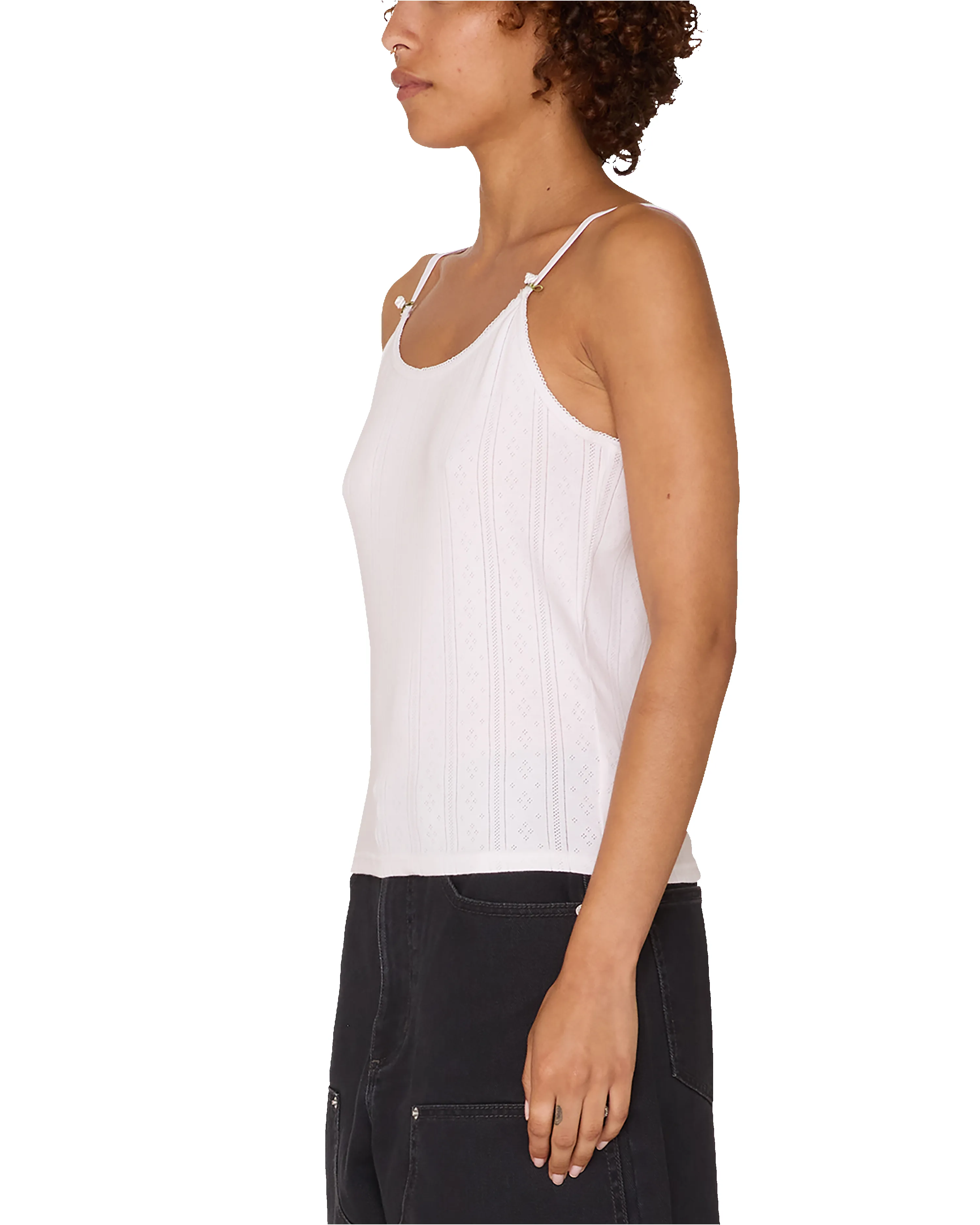 ROSALINE POINTELLE TANK sold by Obey product image thumbnail 2