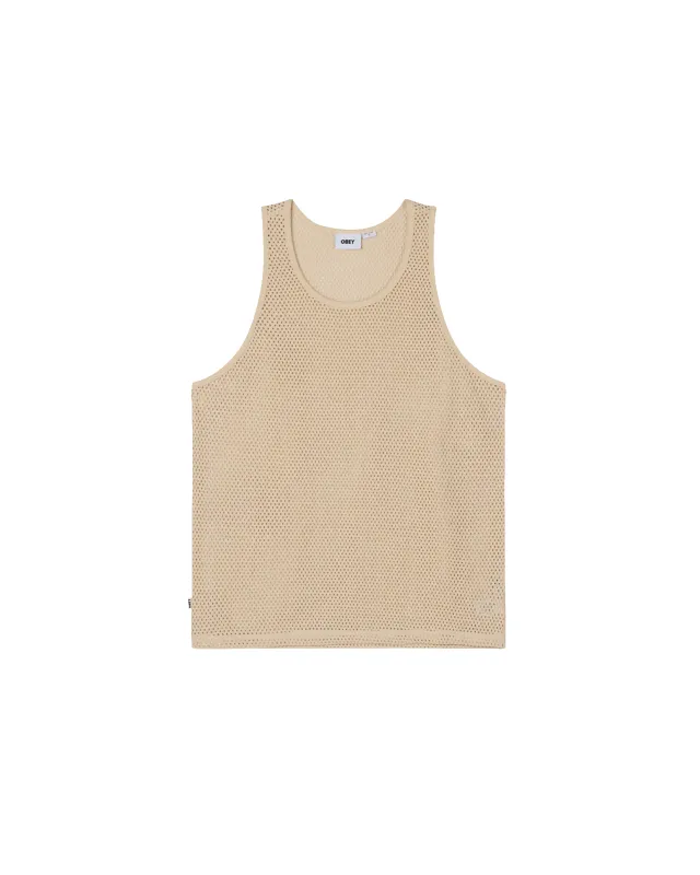 MORRO MESH TANK sold by Obey