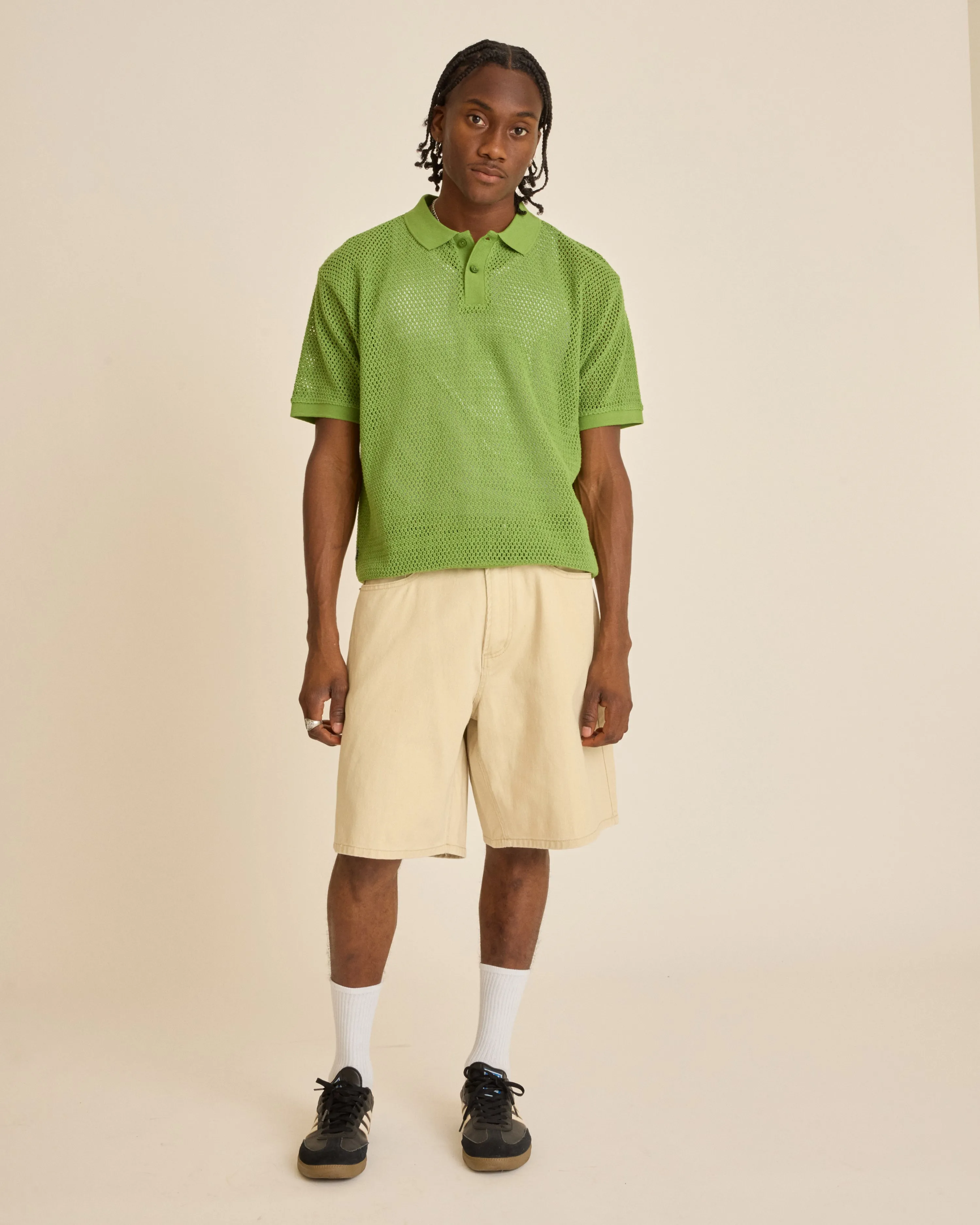 SARATOGA MESH POLO sold by Obey product image thumbnail 3