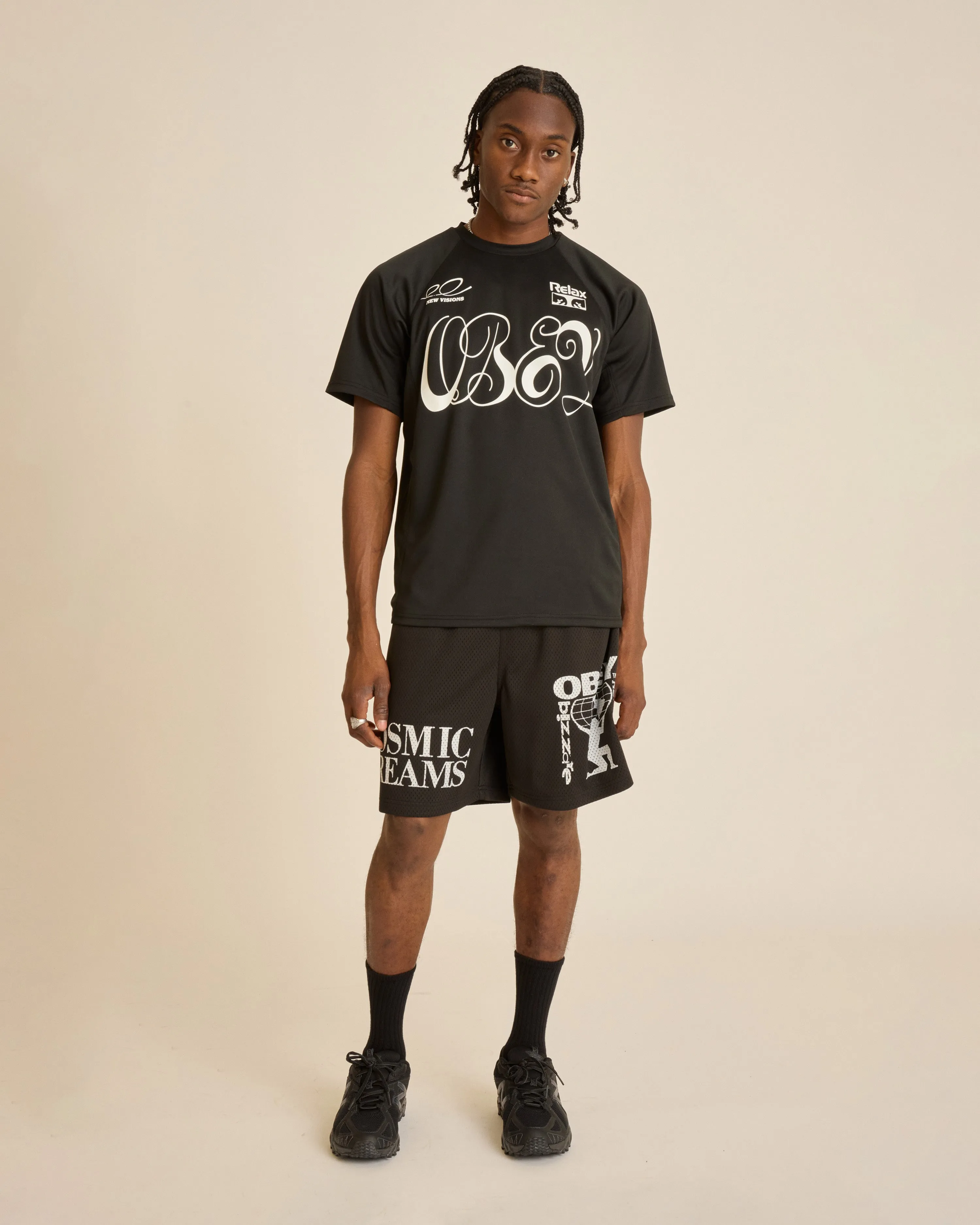 EASY COSMIC DREAMS MESH SHORT sold by Obey product image thumbnail 3