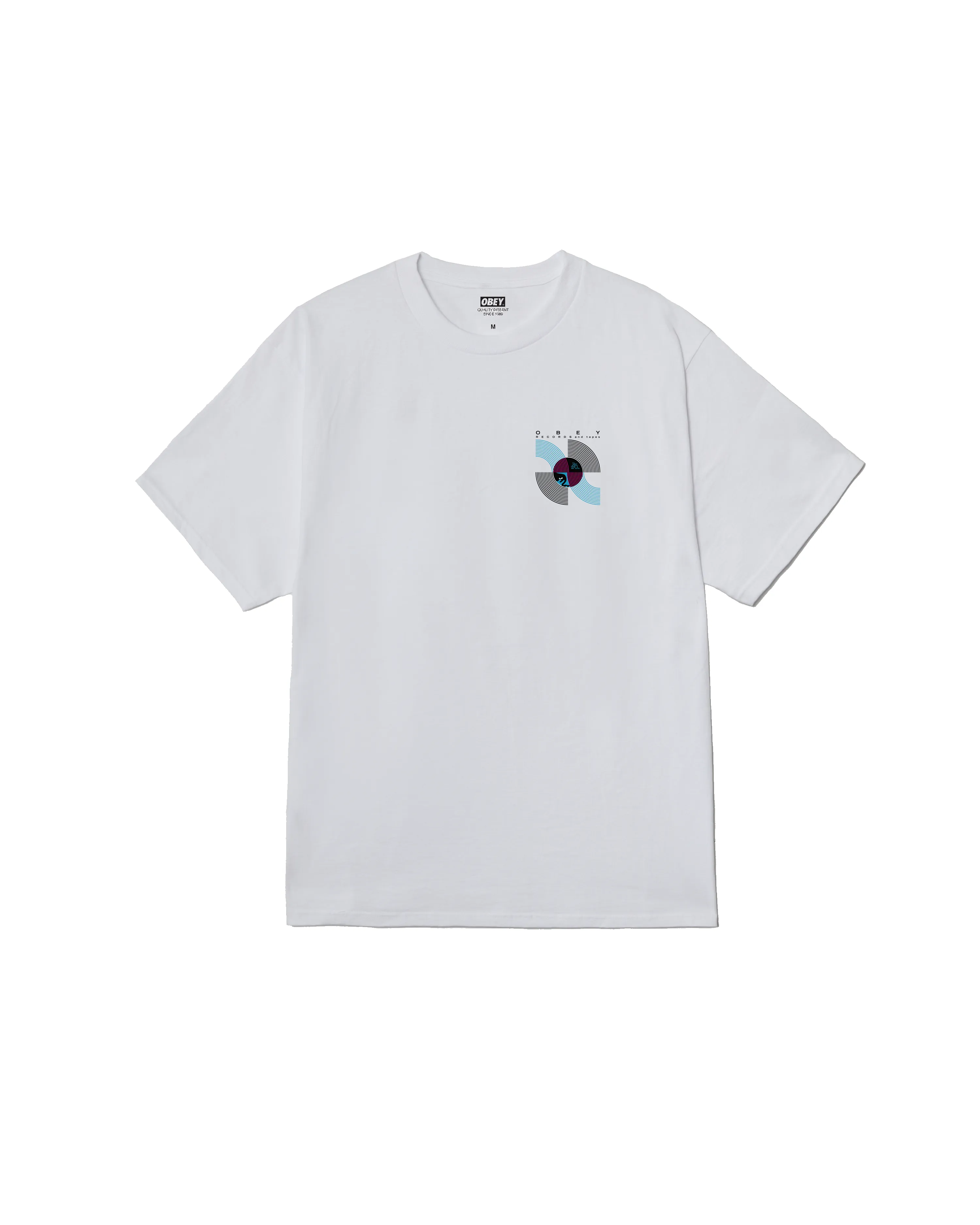 RECORDS & TAPES CLASSIC T-SHIRT sold by Obey product image thumbnail 2