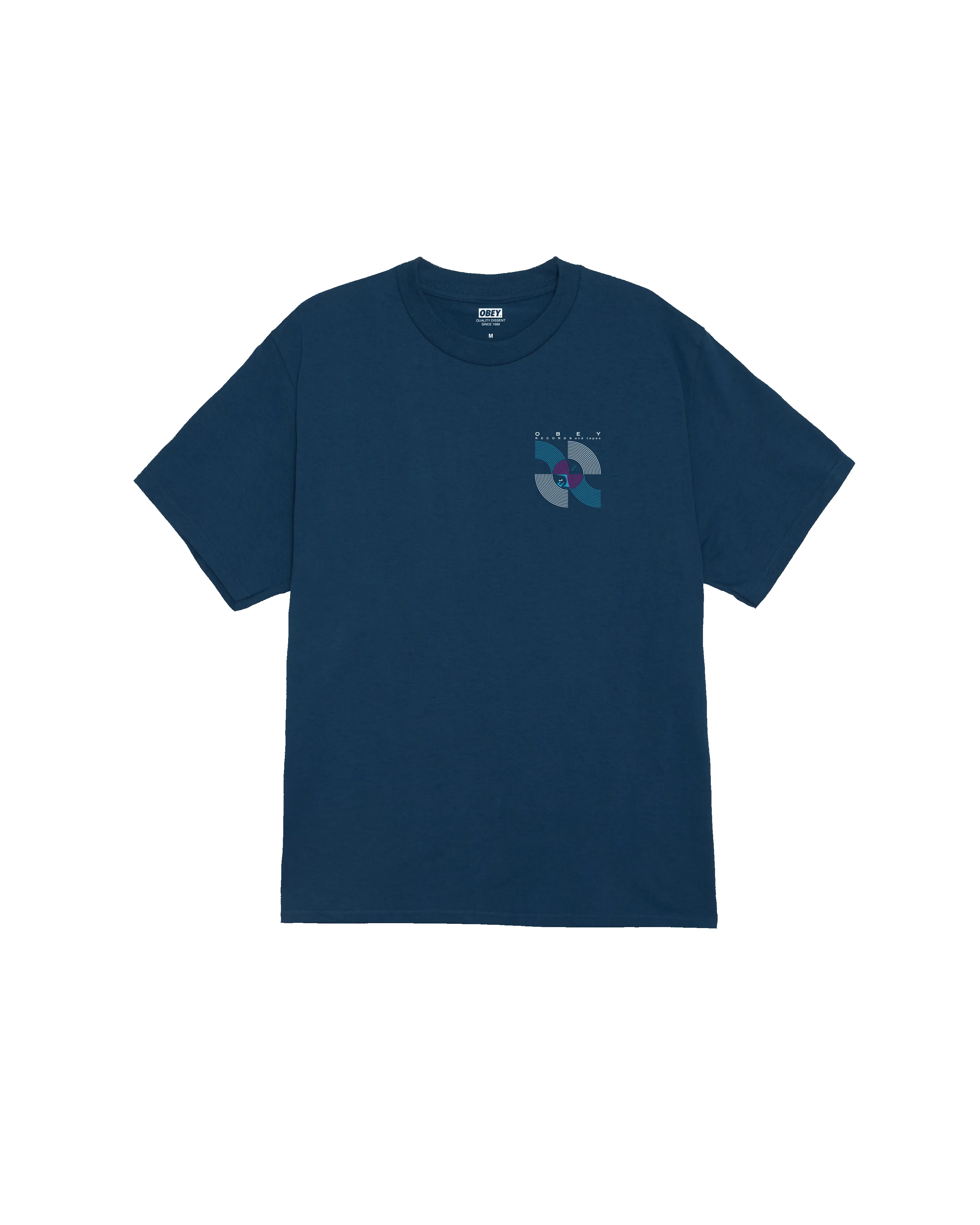 RECORDS & TAPES CLASSIC T-SHIRT sold by Obey product image thumbnail 2