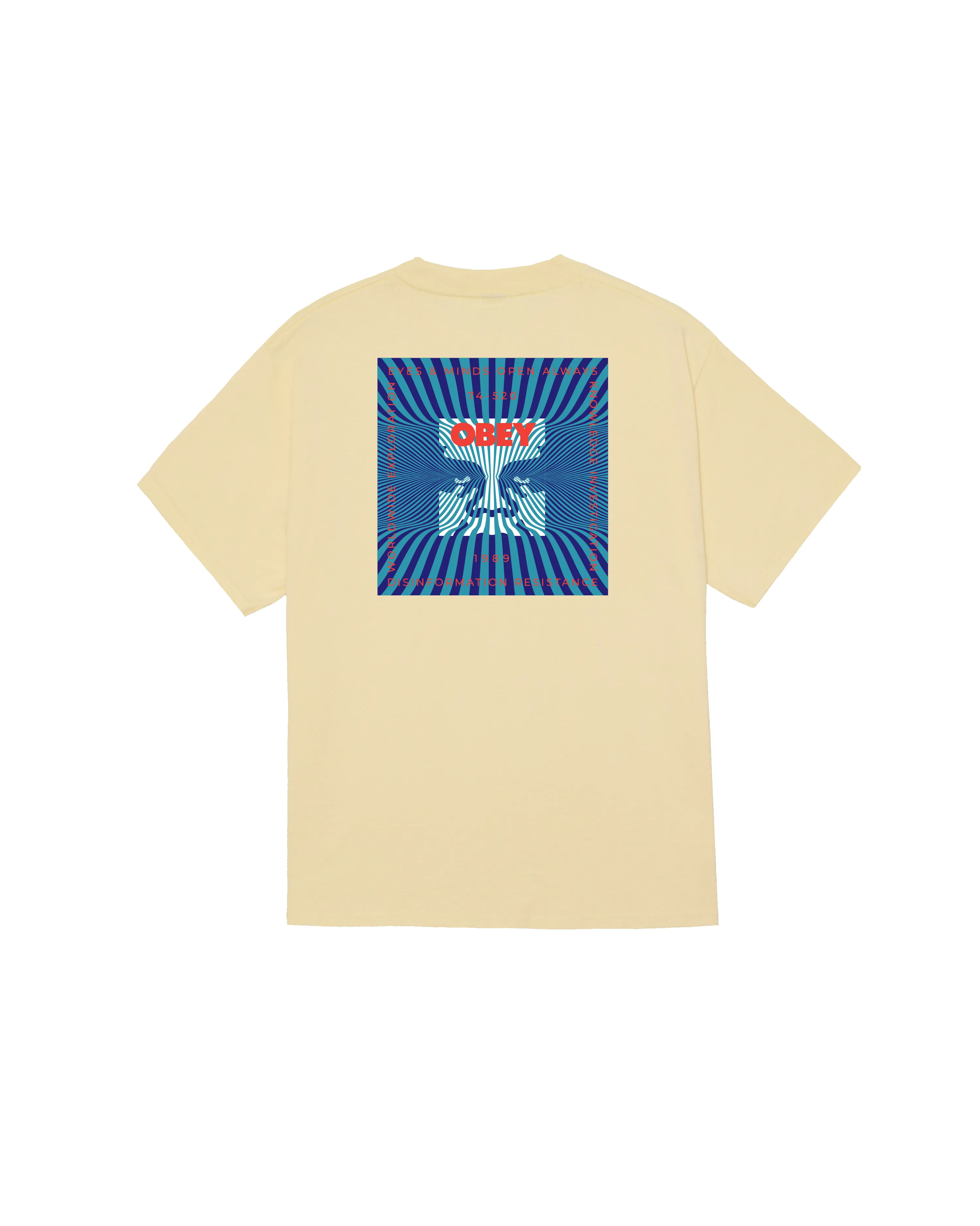 DISINFORMATION RESISTANCE CLASSIC T-SHIRT sold by Obey