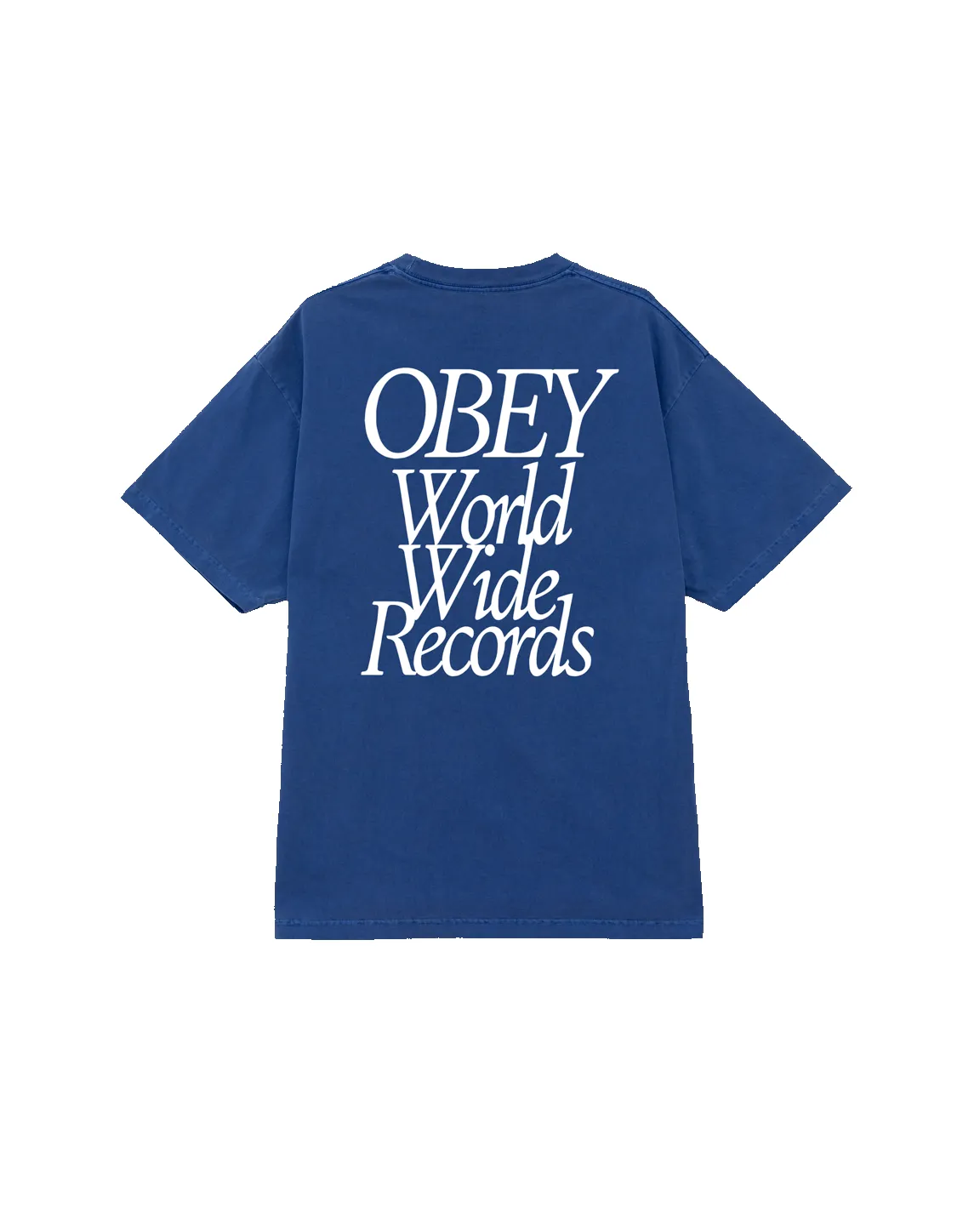 WORLDWIDE RECORDS PIGMENT BOX T-SHIRT sold by Obey
