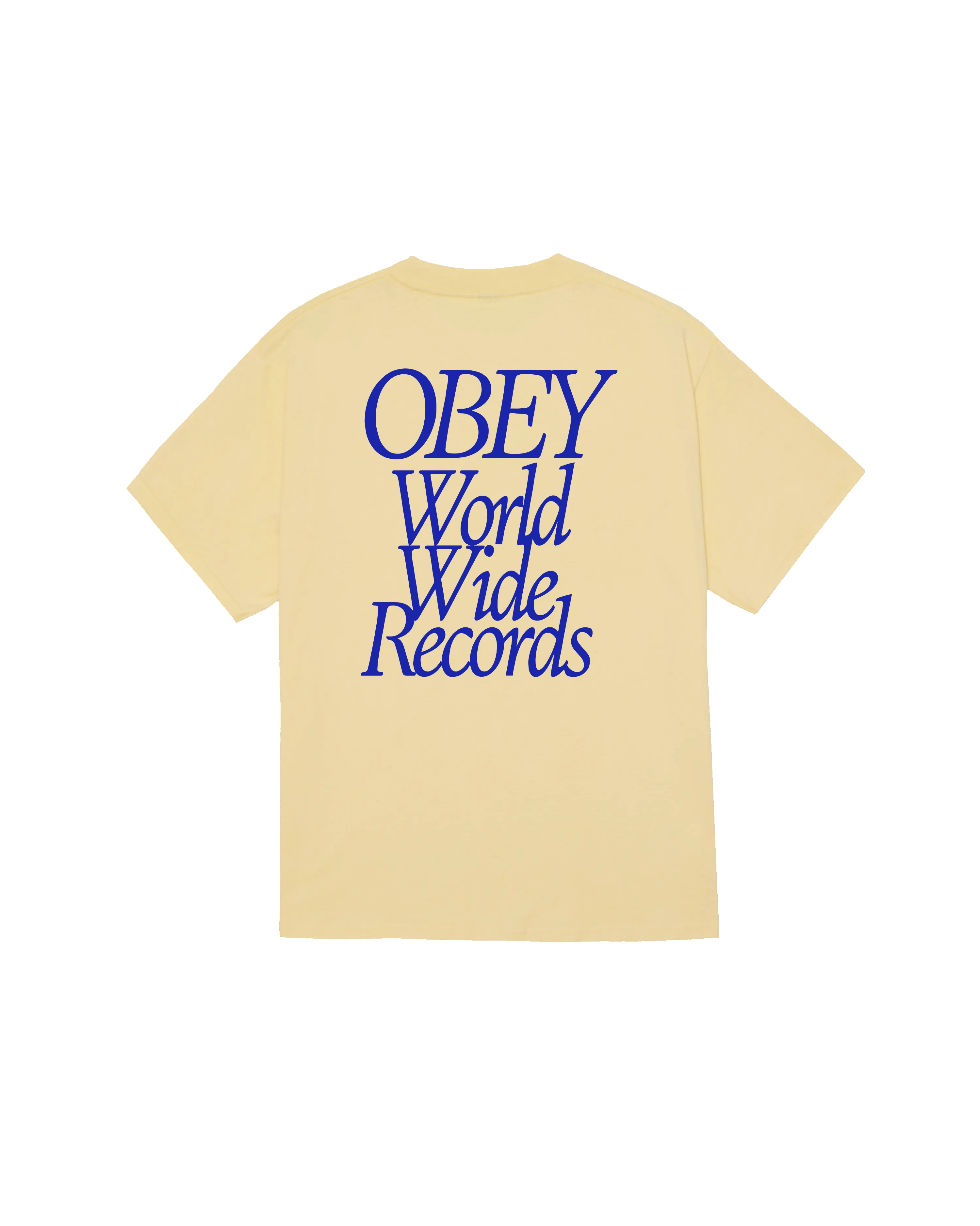 WORLDWIDE RECORDS PIGMENT BOX T-SHIRT sold by Obey