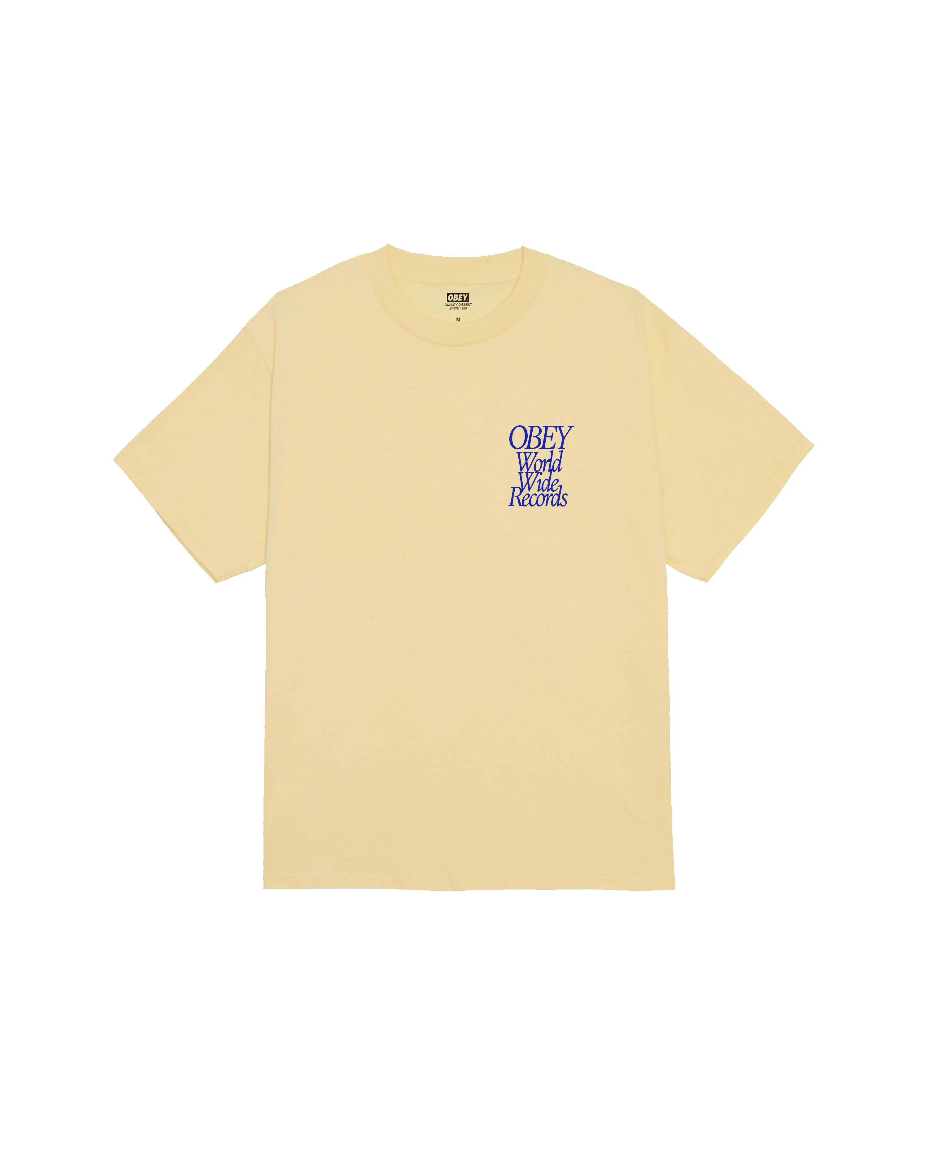WORLDWIDE RECORDS PIGMENT BOX T-SHIRT sold by Obey product image thumbnail 2