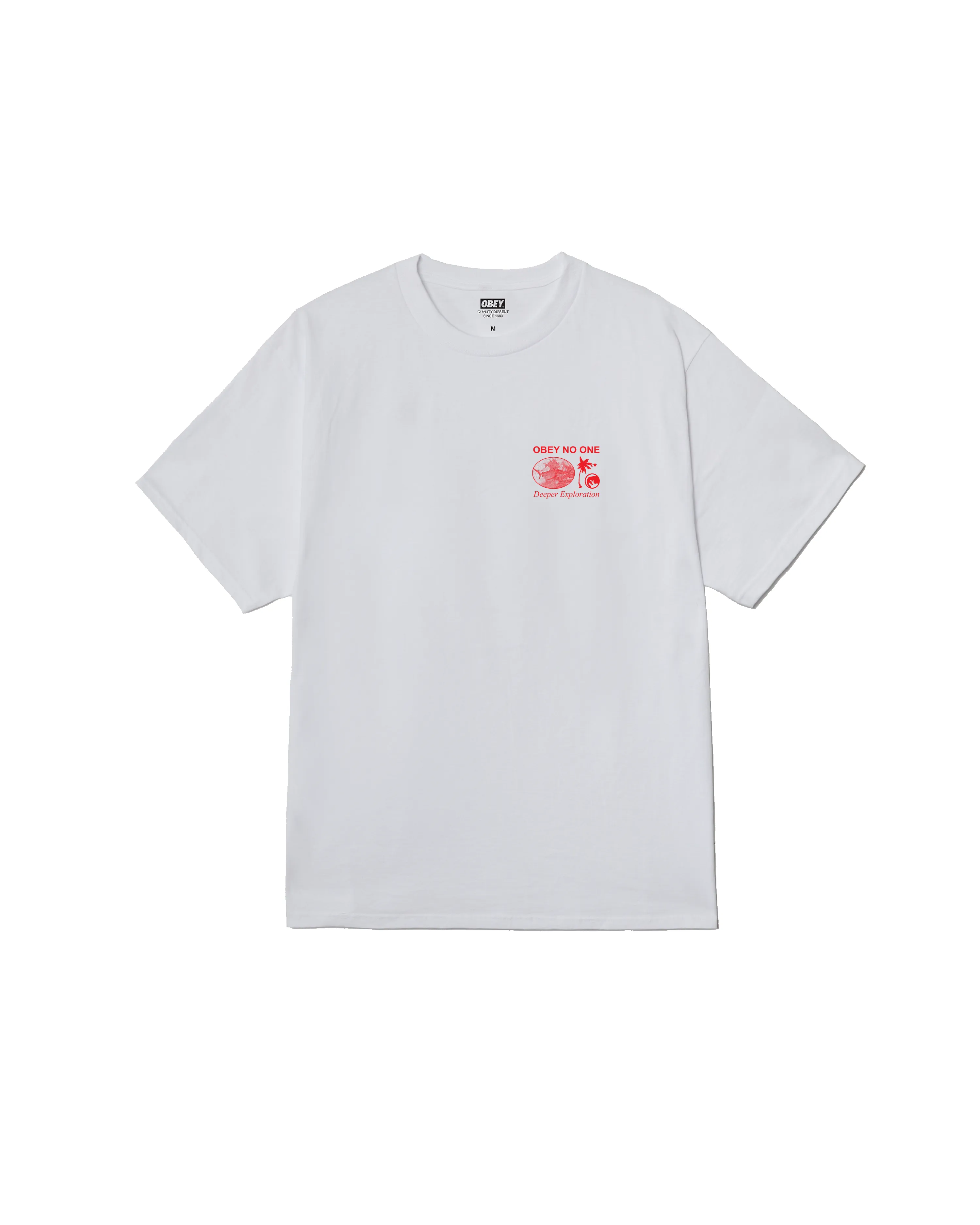 DEEPER EXPLORATION CLASSIC T-SHIRT sold by Obey product image thumbnail 2