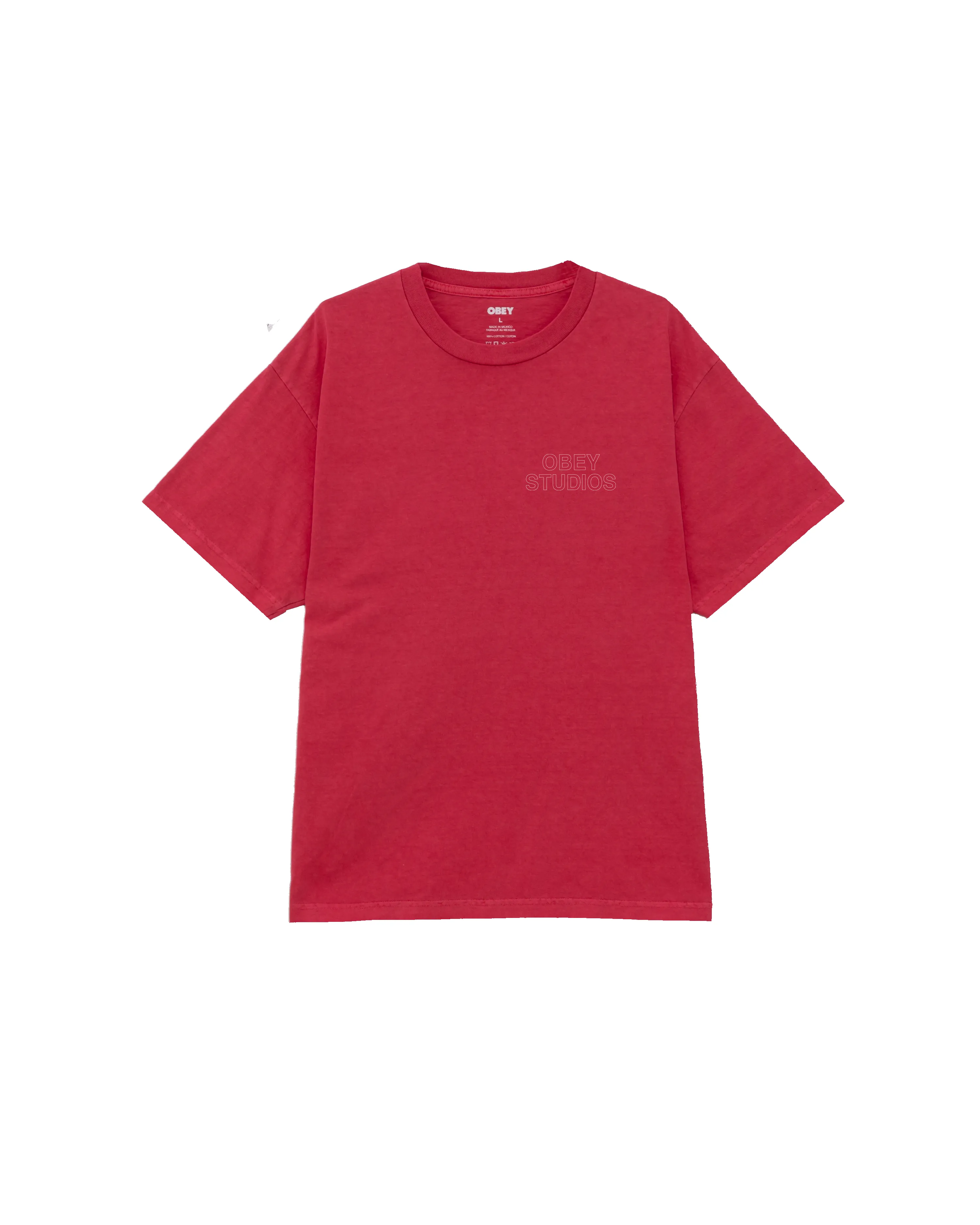 OBEY STUDIOS OUTLINE PIGMENT T-SHIRT sold by Obey product image thumbnail 2