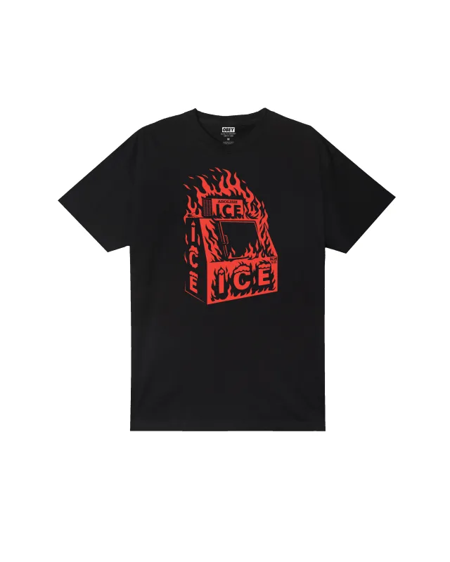 ABOLISH ICE T-SHIRT made by Obey